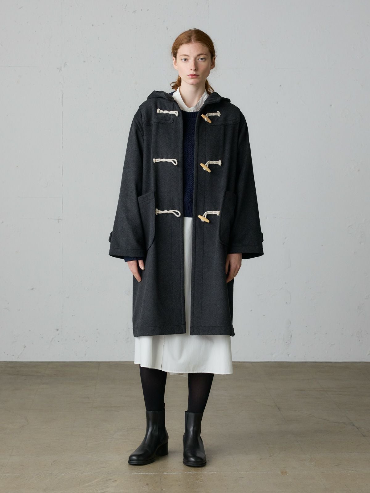 MidiUmi Aラインバンドカラーシャツワンピース｜ MARcourt ONLINE