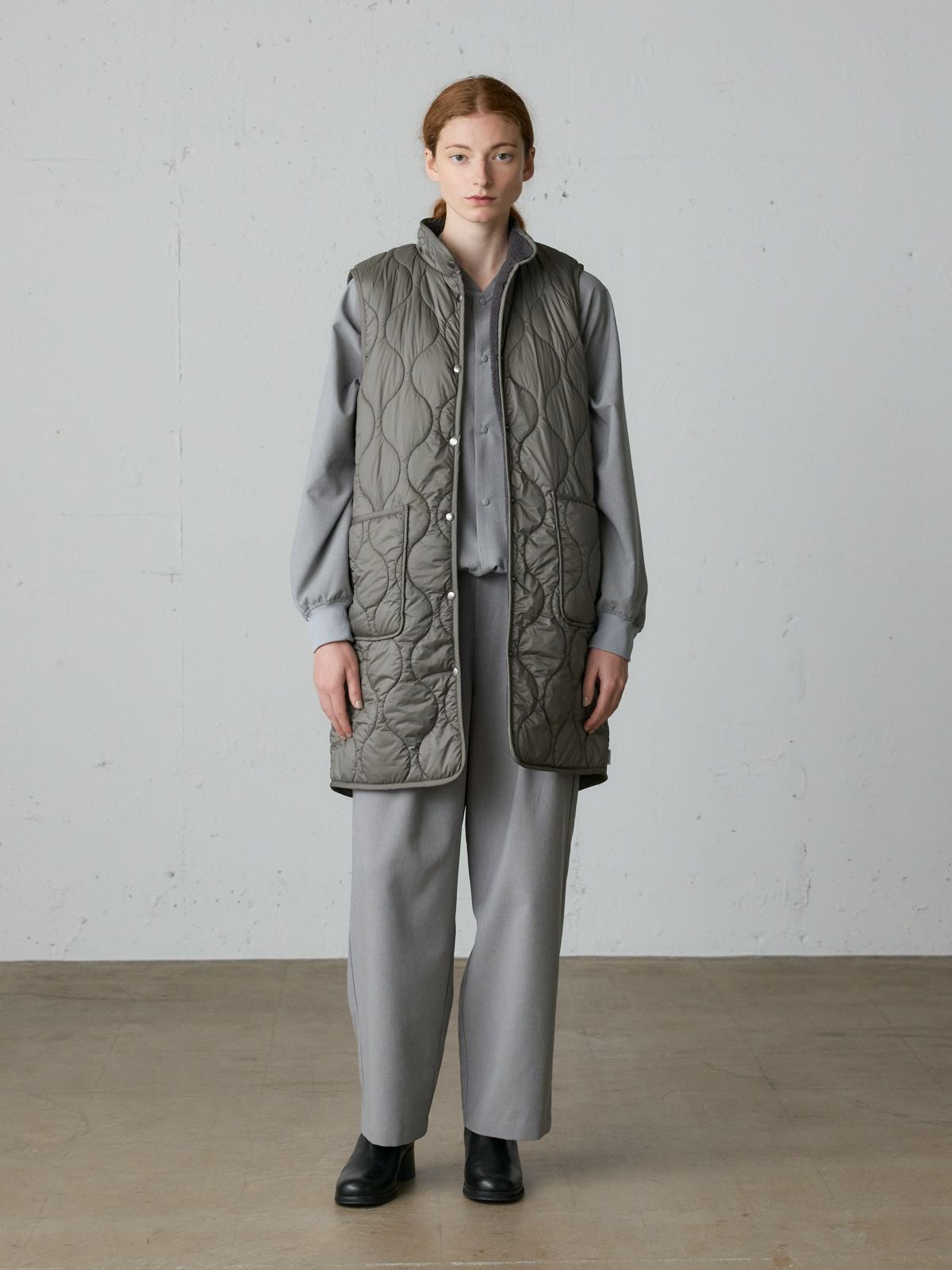 MidiUmi キルティングリバーシブルベスト｜ MARcourt ONLINE STORE