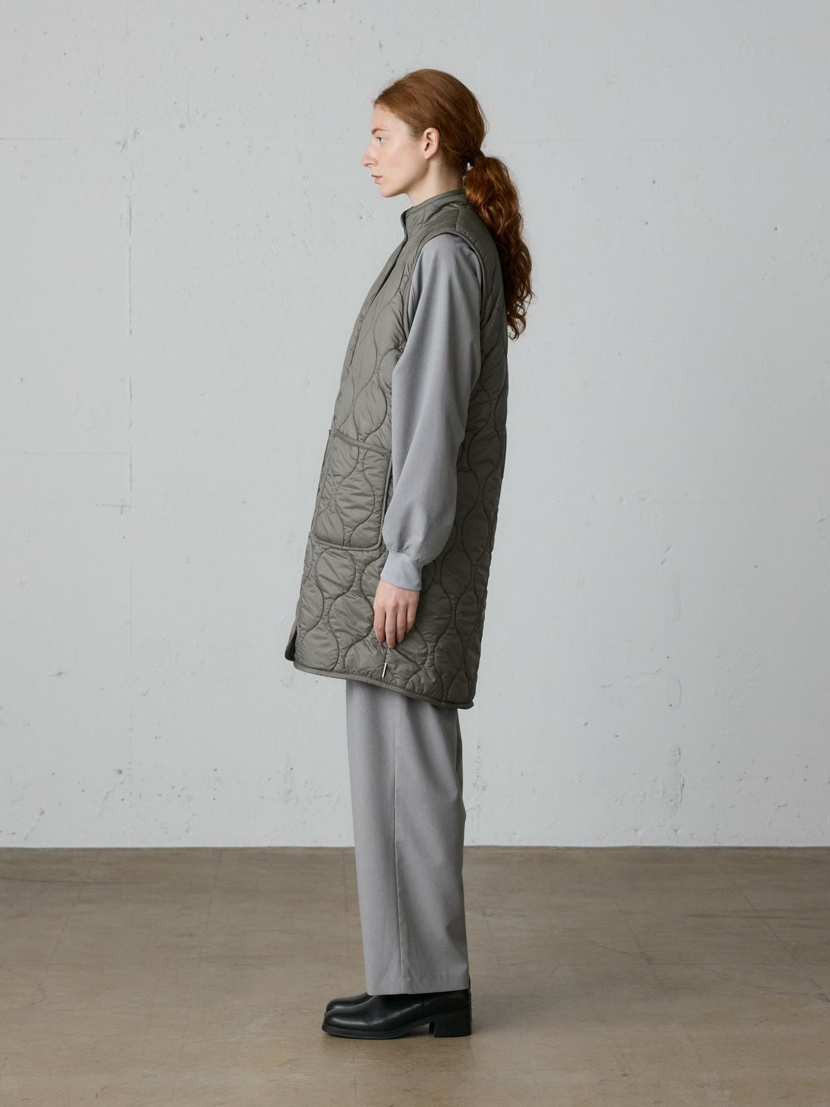 週末お値下げ☆未使用☆MIDIUMIキルティング リバーシブルベスト　ベージュ MidiUmi キルティングリバーシブルベスト｜ MARcourt ONLINE STORE