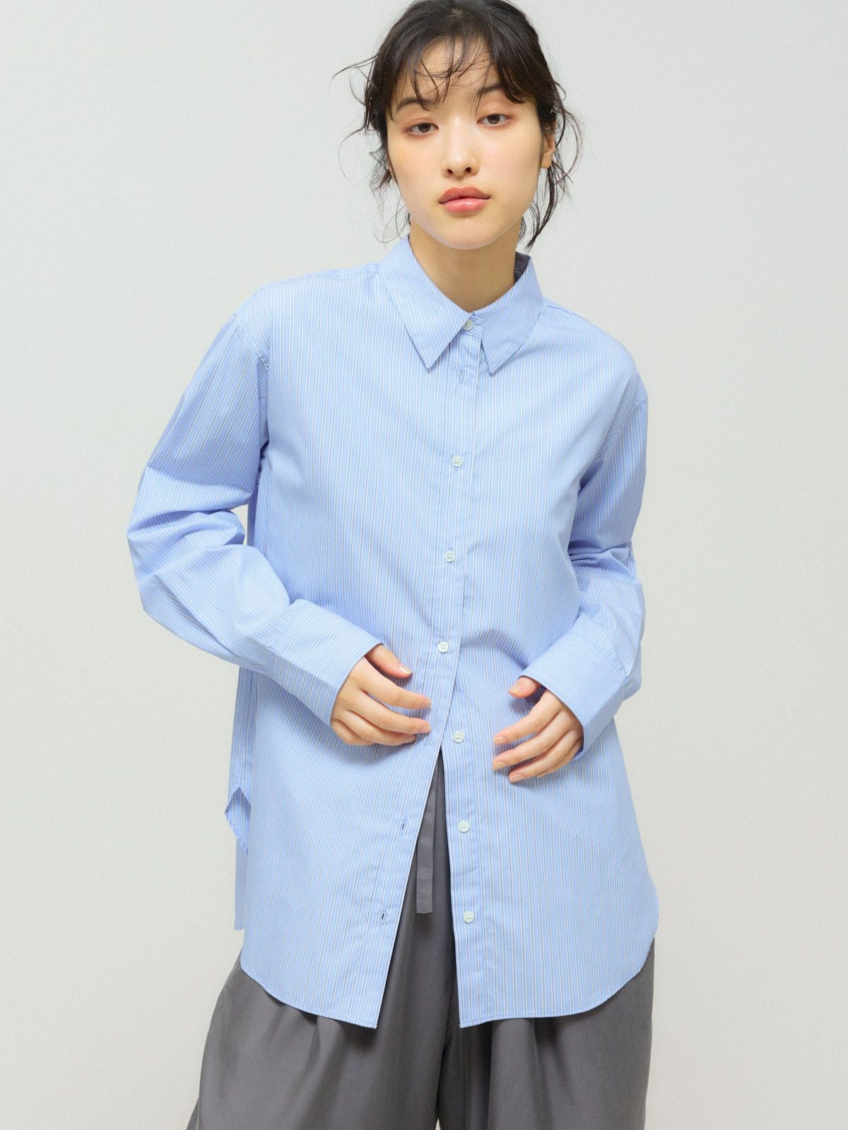 midiumsolid シャツ MIDIUMISOLID for Ladies ベーシックシャツ｜ MARcourt ONLINE STORE