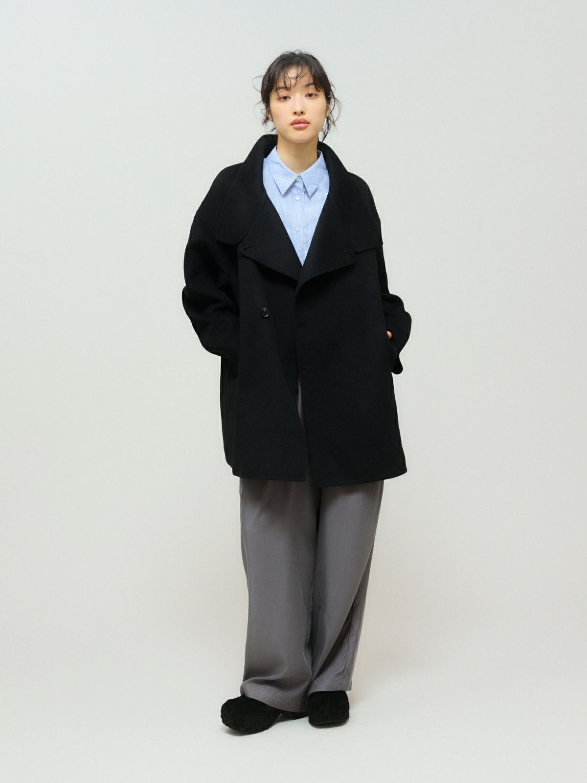 midiumsolid シャツ MIDIUMISOLID for Ladies ベーシックシャツ｜ MARcourt ONLINE STORE