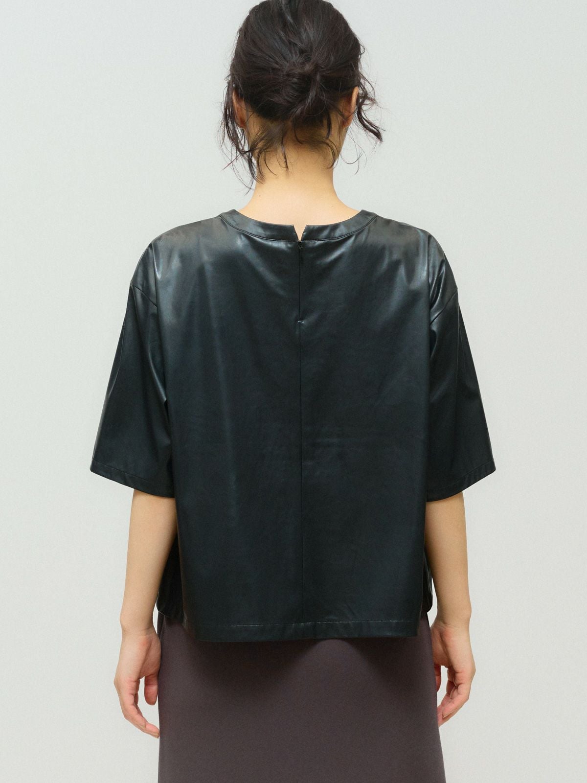 MIDIUMISOLID for Ladies シンセティックレザートップス[A]｜ MARcourt