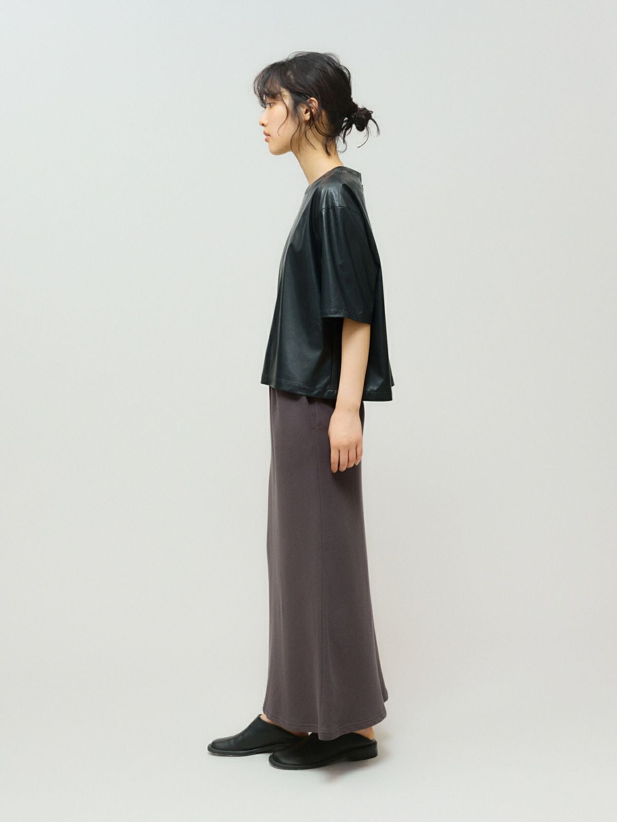 MIDIUMISOLID for Ladies シンセティックレザートップス[A]｜ MARcourt