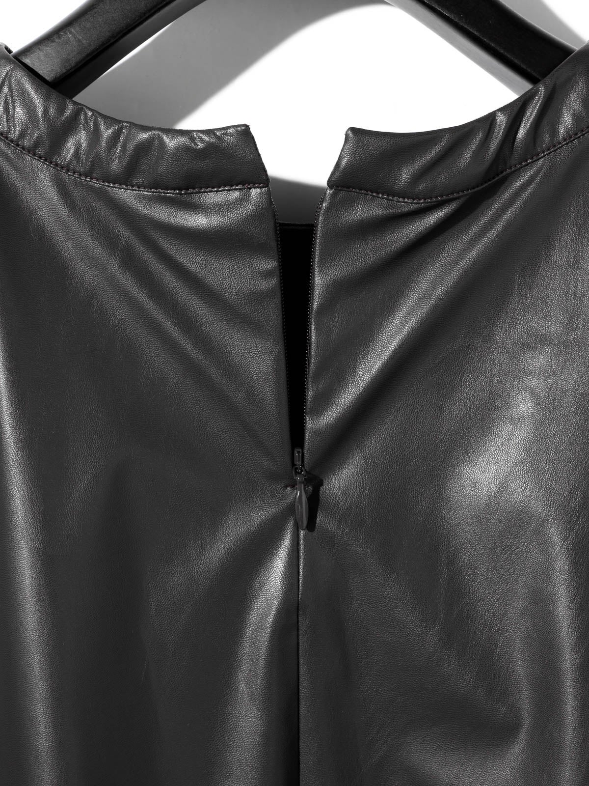 MIDIUMISOLID for Ladies シンセティックレザートップス[A]｜ MARcourt