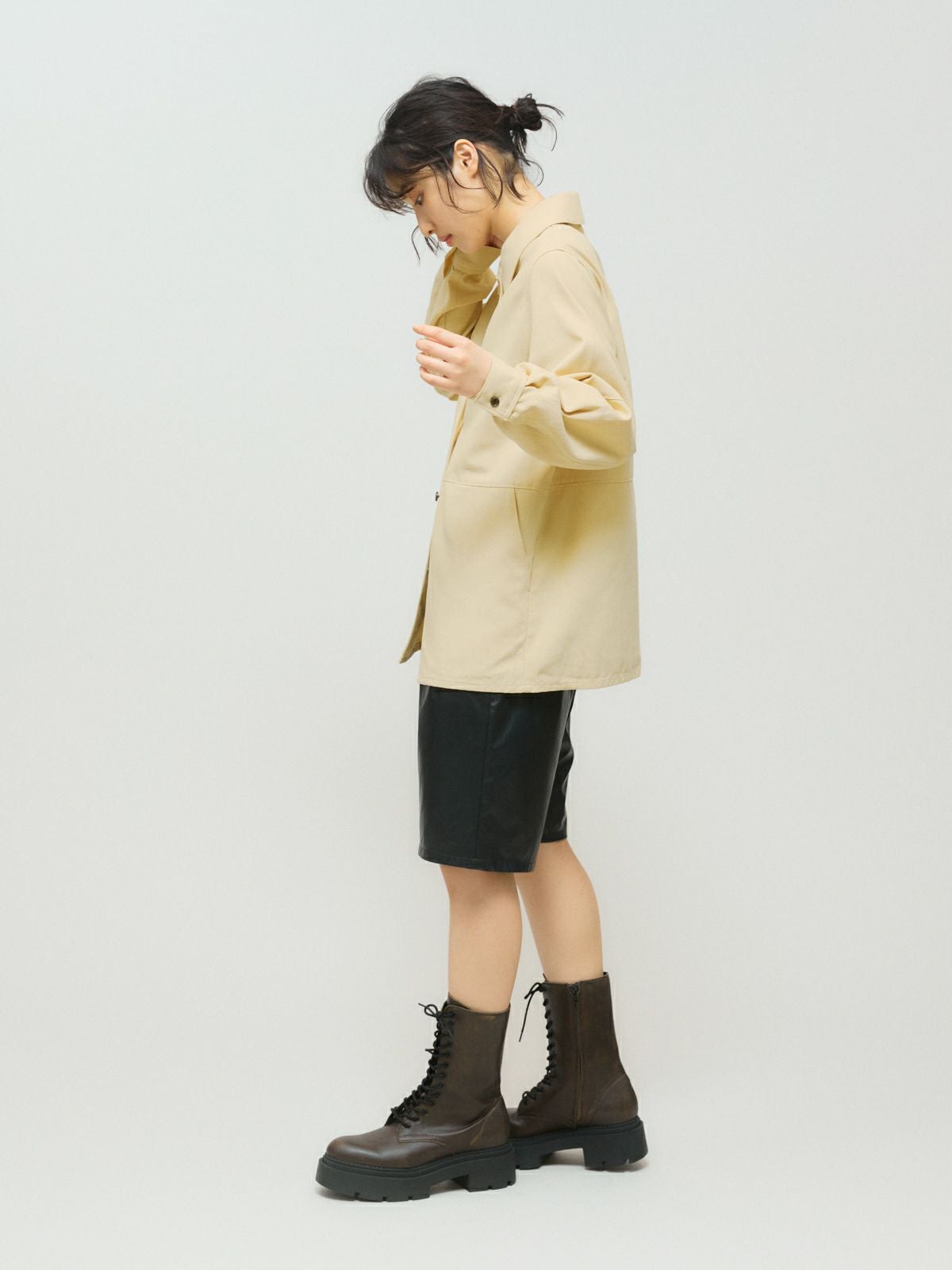 MIDIUMISOLID for Ladies ダックロングシャツ｜ MARcourt ONLINE STORE