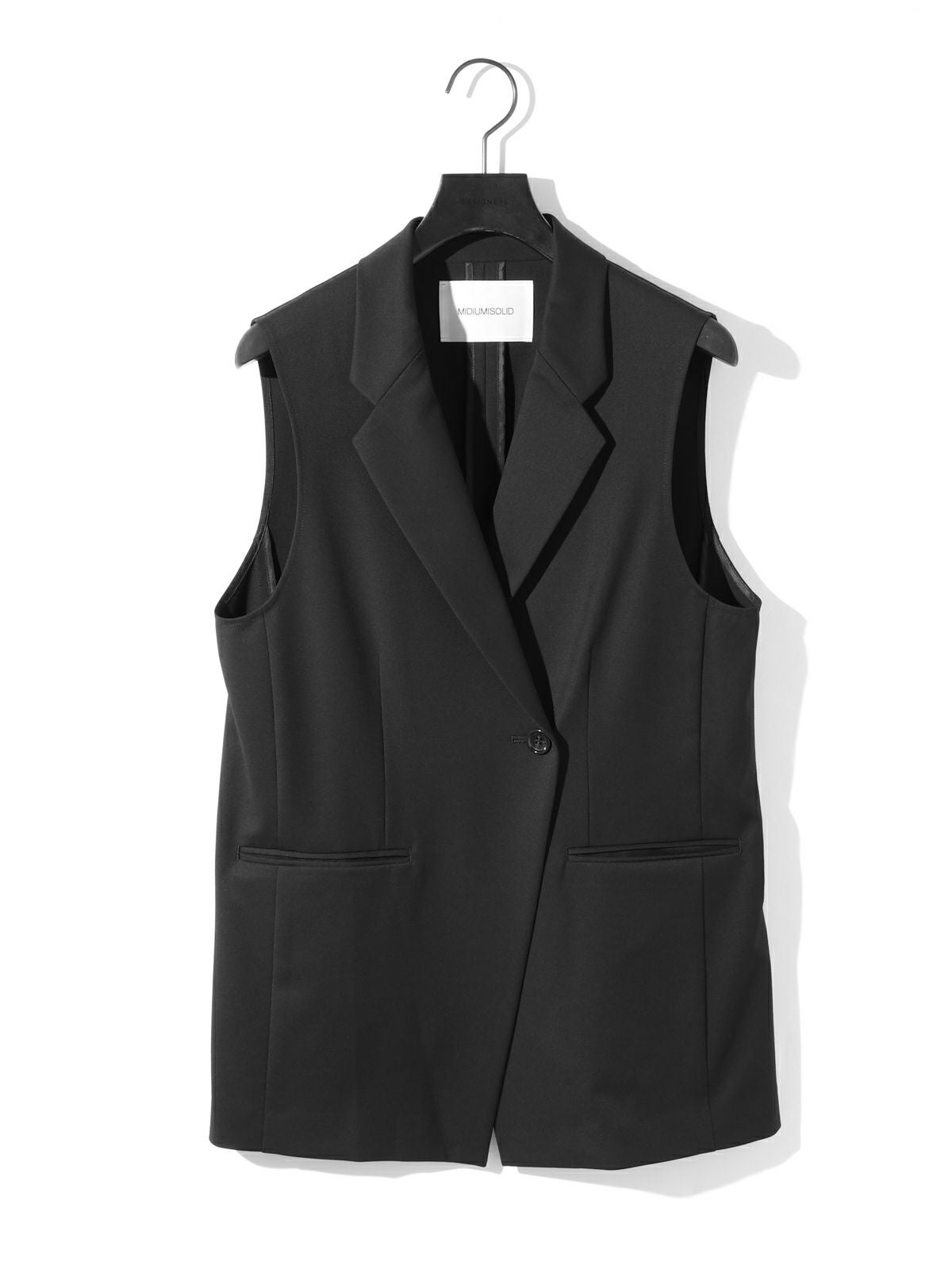 MIDIUMISOLID for Ladies ウエストシェイプテーラードジレ｜ MARcourt