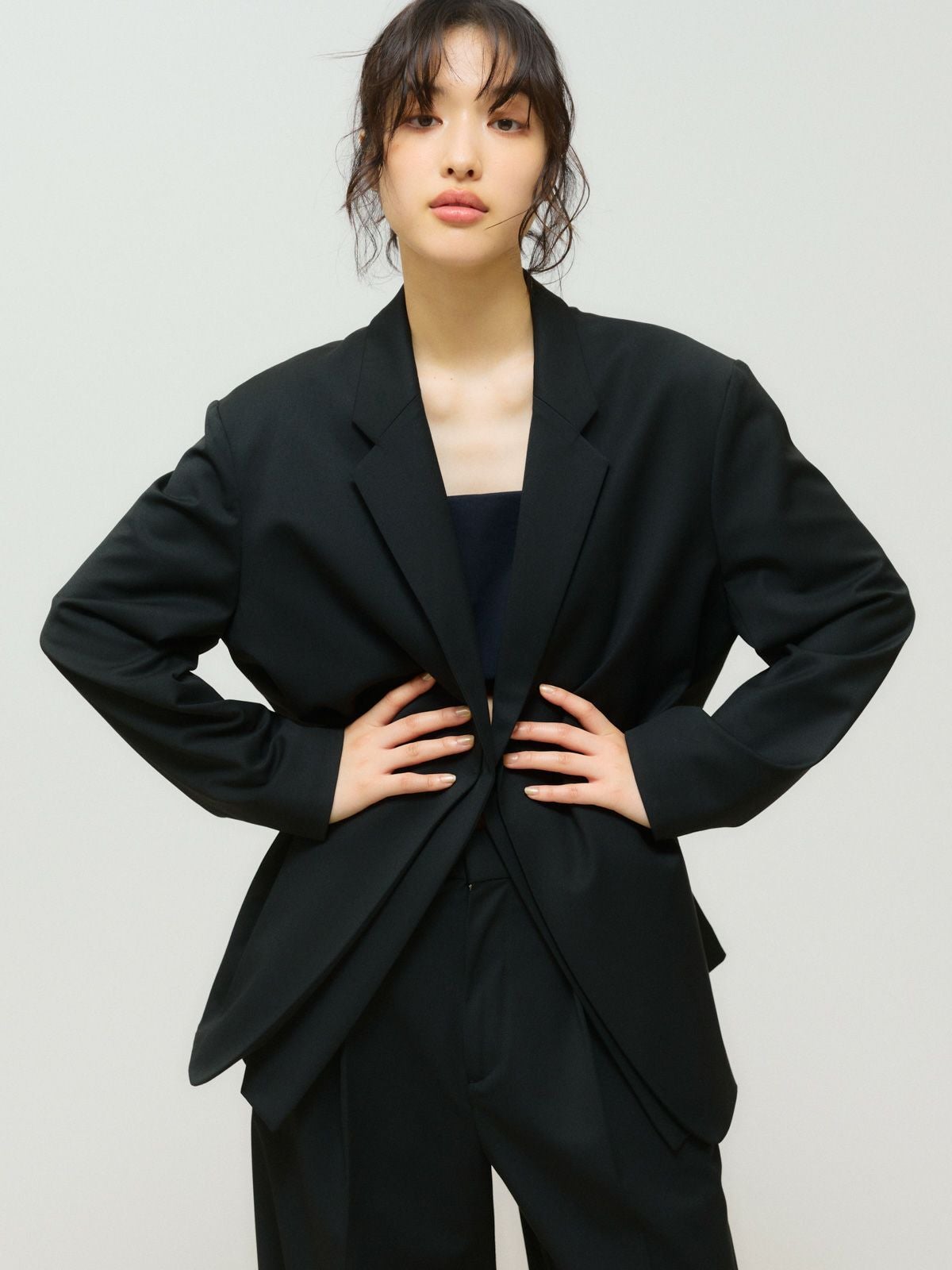 MIDIUMISOLID for Ladies ウエストシェイプテーラードジレ｜ MARcourt
