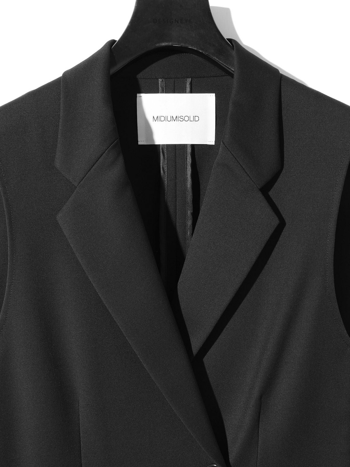 MIDIUMISOLID for Ladies ウエストシェイプテーラードジレ｜ MARcourt