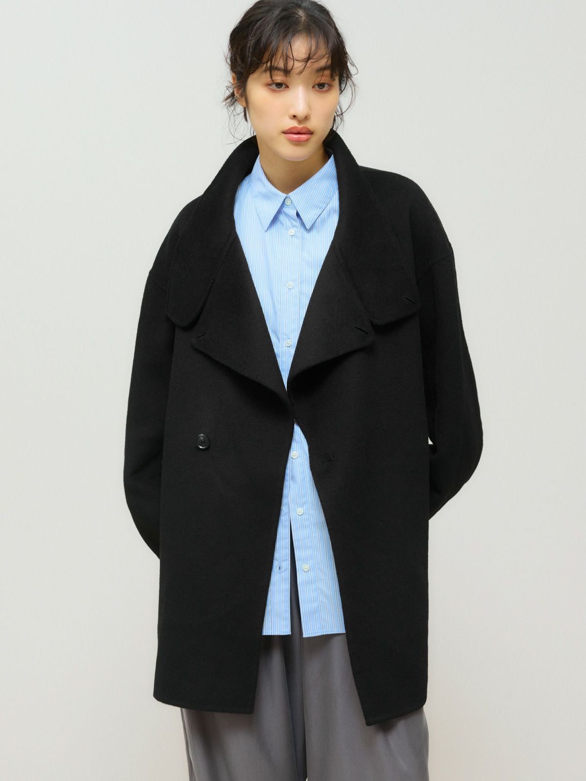 MIDIUMISOLID for Ladies スタンドリバーコート｜ MARcourt ONLINE