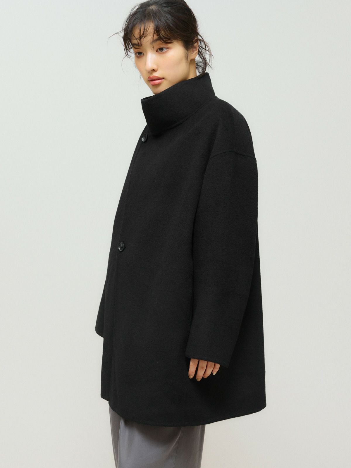 MIDIUMISOLID for Ladies スタンドリバーコート｜ MARcourt ONLINE