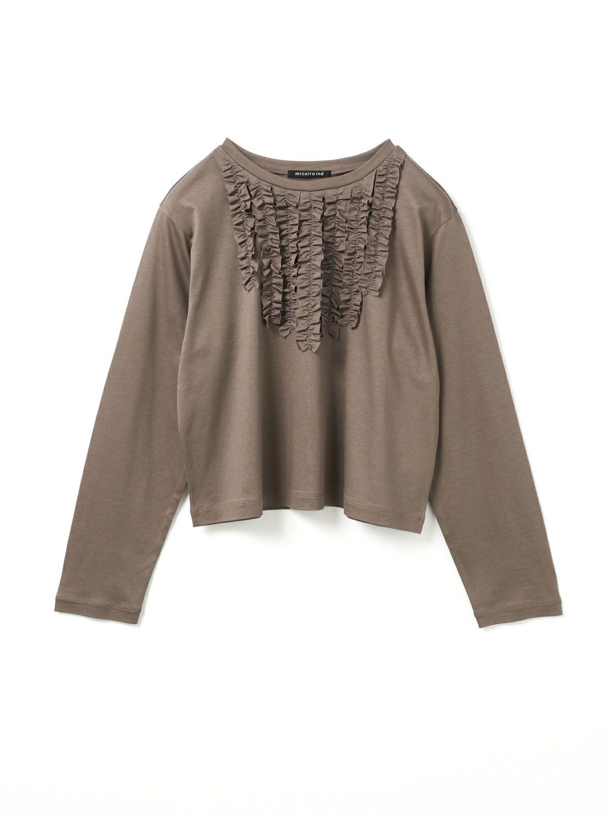 mizuiro ind フロントフリルプルオーバー｜ MARcourt ONLINE STORE