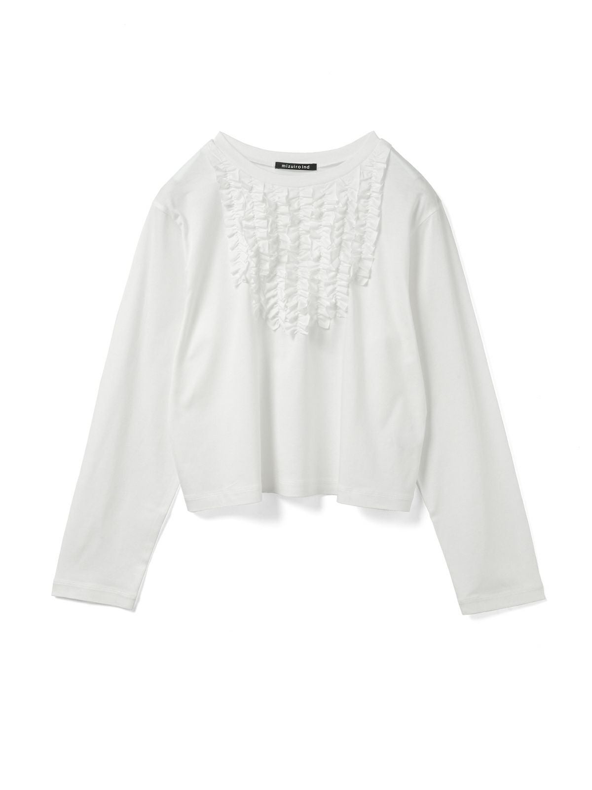 mizuiro ind フロントフリルプルオーバー｜ MARcourt ONLINE STORE
