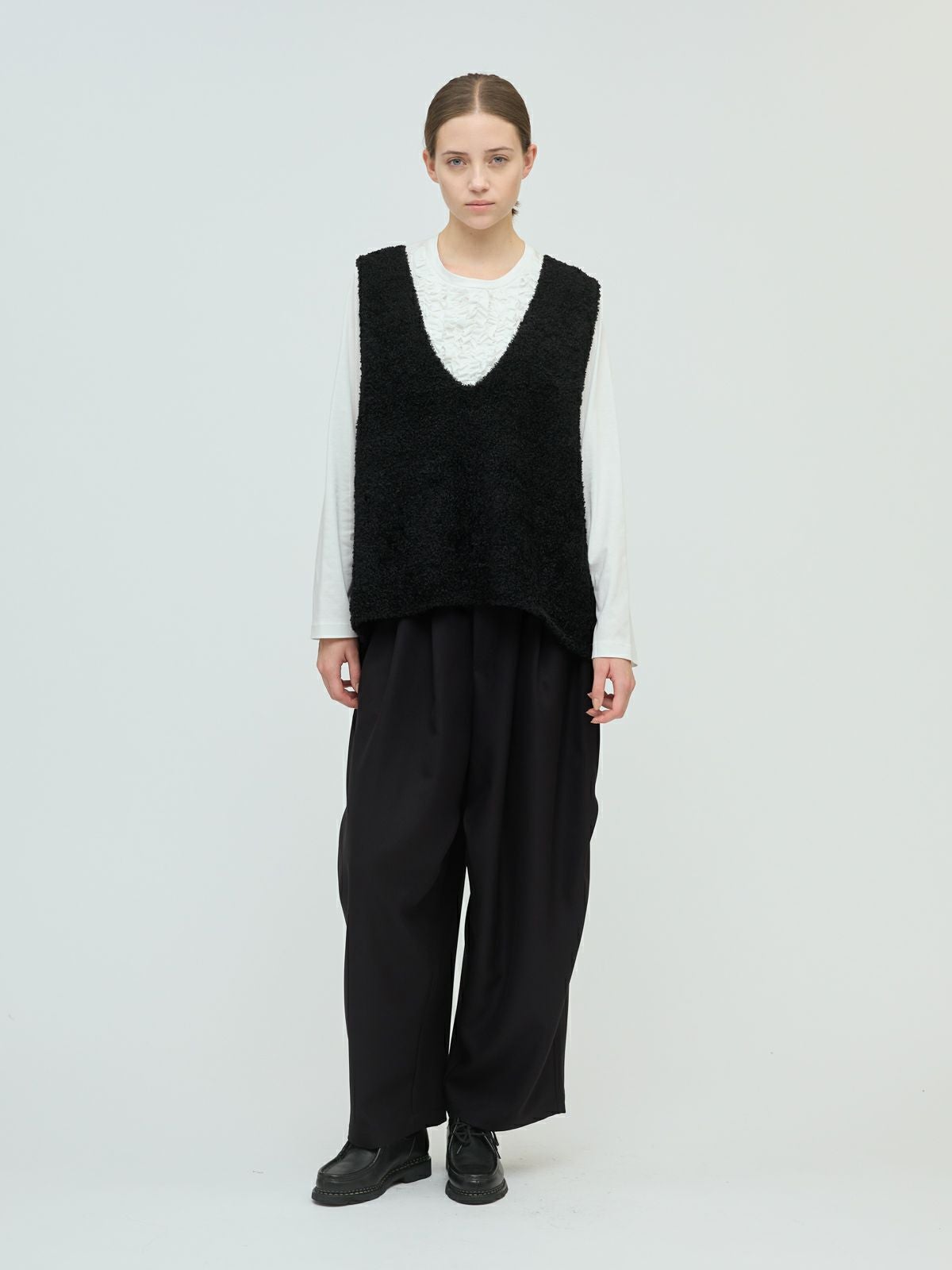 mizuiro ind フロントフリルプルオーバー｜ MARcourt ONLINE STORE