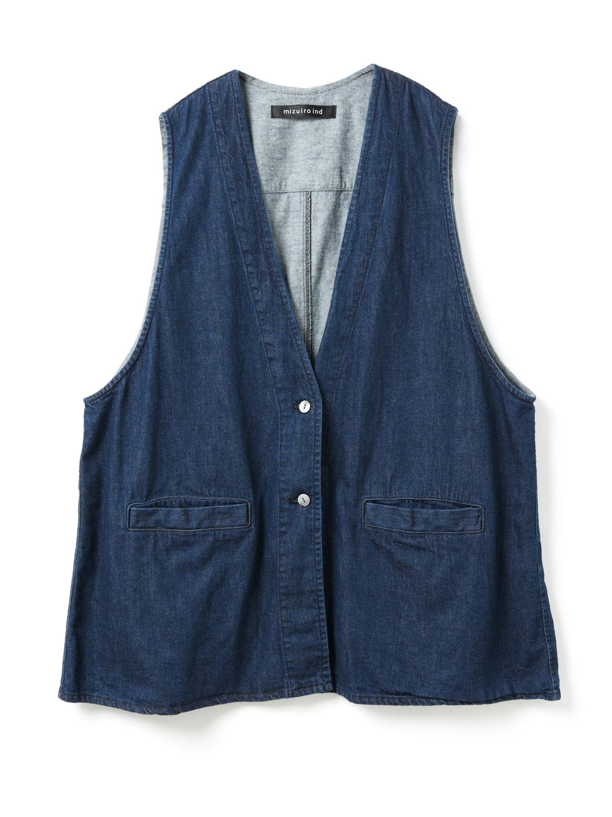 mizuiro ind デニムベスト mizuiro ind デニムベスト｜ MARcourt ONLINE STORE - マーコート