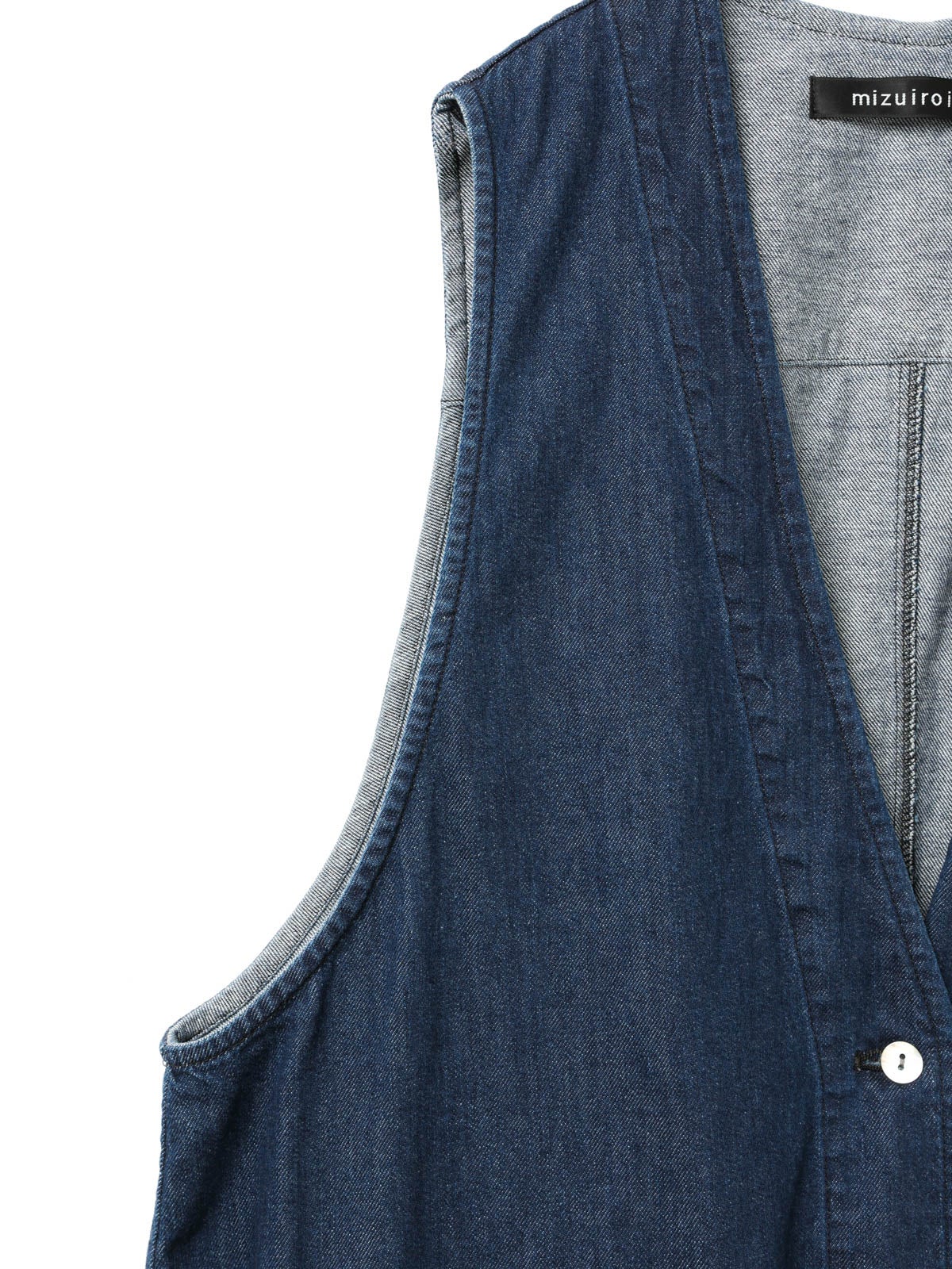 mizuiro ind デニムベスト｜ MARcourt ONLINE STORE - マーコート