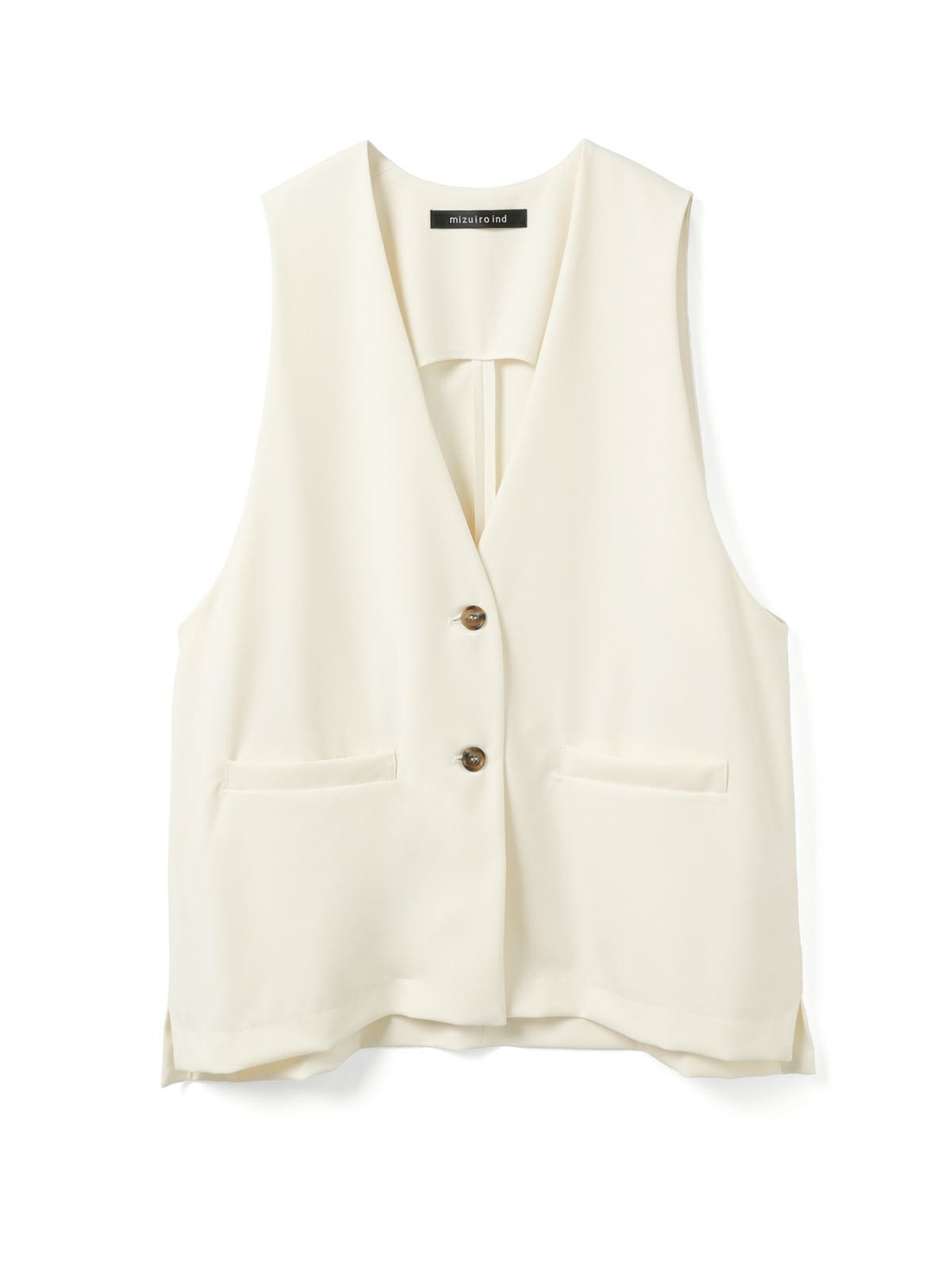 mizuiro ind ディープVネックワイドベスト｜ MARcourt ONLINE STORE
