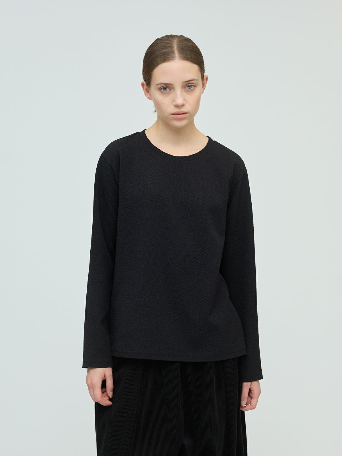 mizuiro ind ジャカードクルーネックプルオーバー｜ MARcourt ONLINE