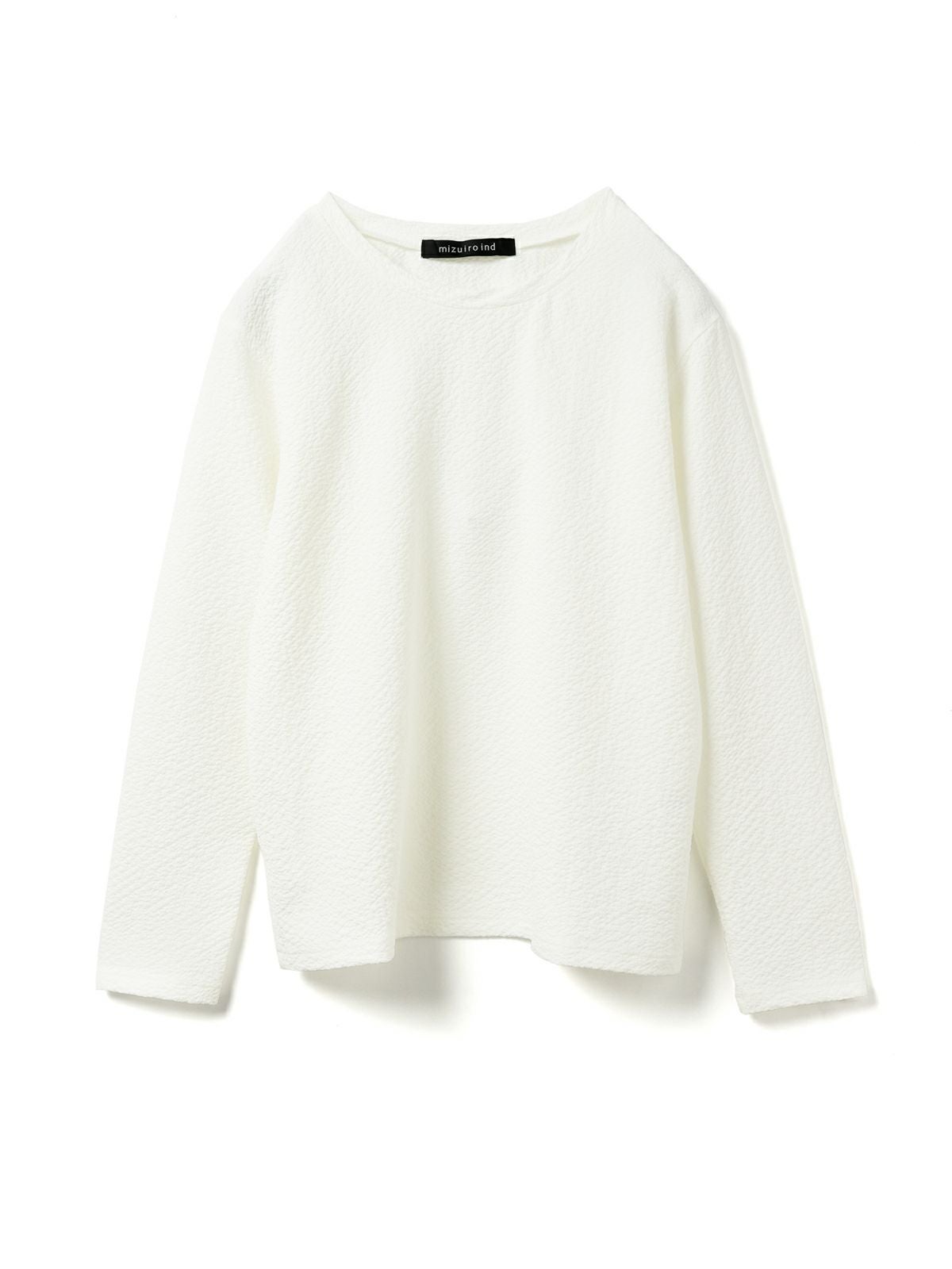 mizuiro ind ジャカードクルーネックプルオーバー｜ MARcourt ONLINE