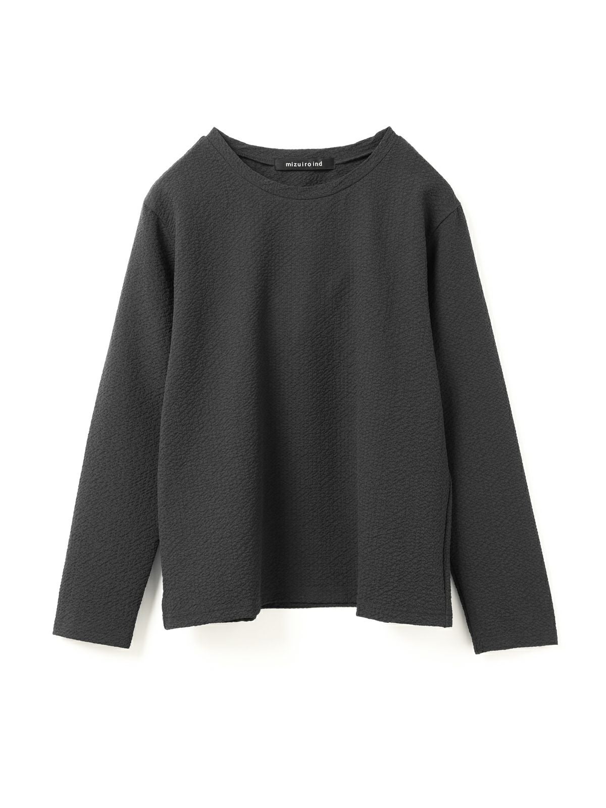 mizuiro ind ジャカードクルーネックプルオーバー｜ MARcourt ONLINE