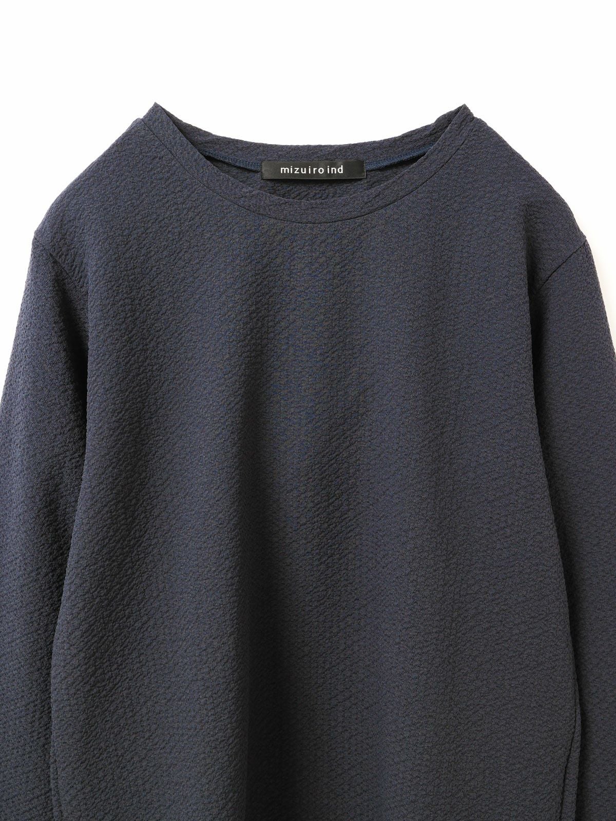 mizuiro ind ジャカードクルーネックプルオーバー｜ MARcourt ONLINE