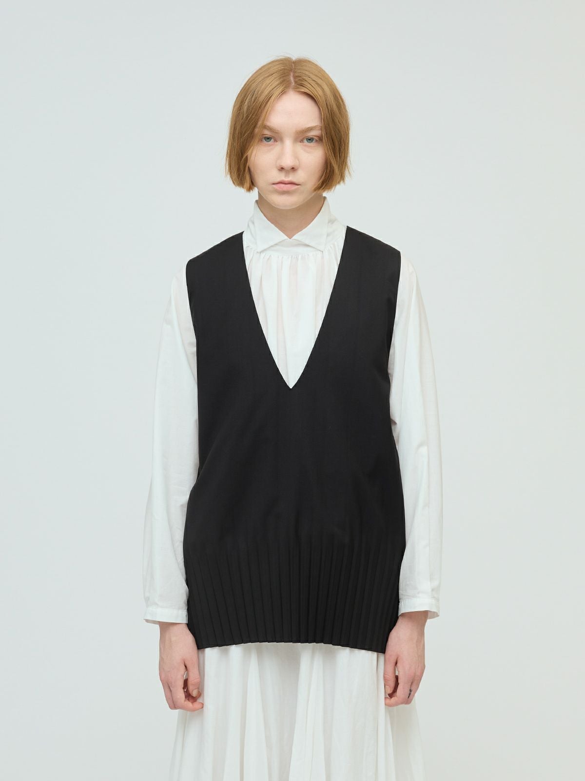 mizuiro ind へアリーヤーンワイドベスト｜ MARcourt ONLINE STORE