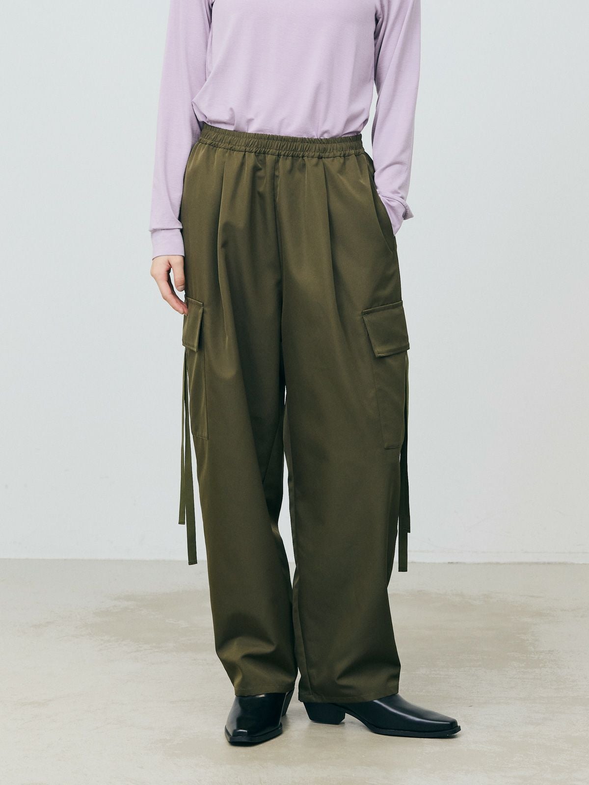 MARE カーゴパンツ カーキ MARMARMAR テーパードカーゴパンツ｜ MARcourt ONLINE STORE