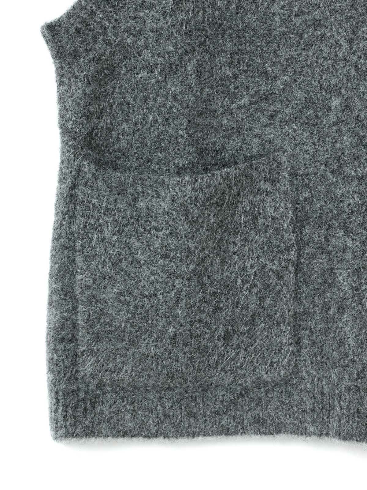 mizuiro ind ブークレクルーネックベスト｜ MARcourt ONLINE STORE