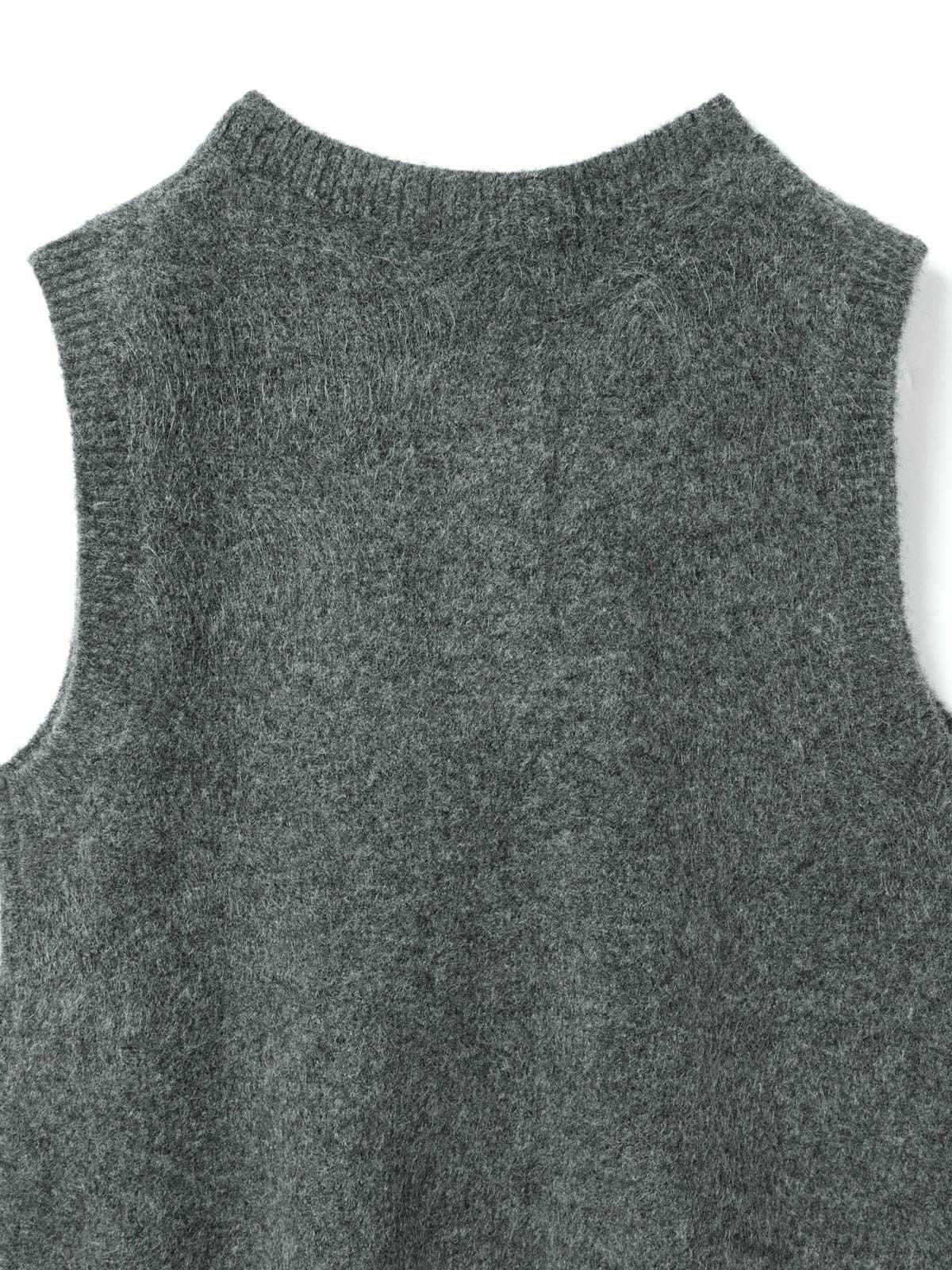 mizuiro ind ブークレクルーネックベスト｜ MARcourt ONLINE STORE