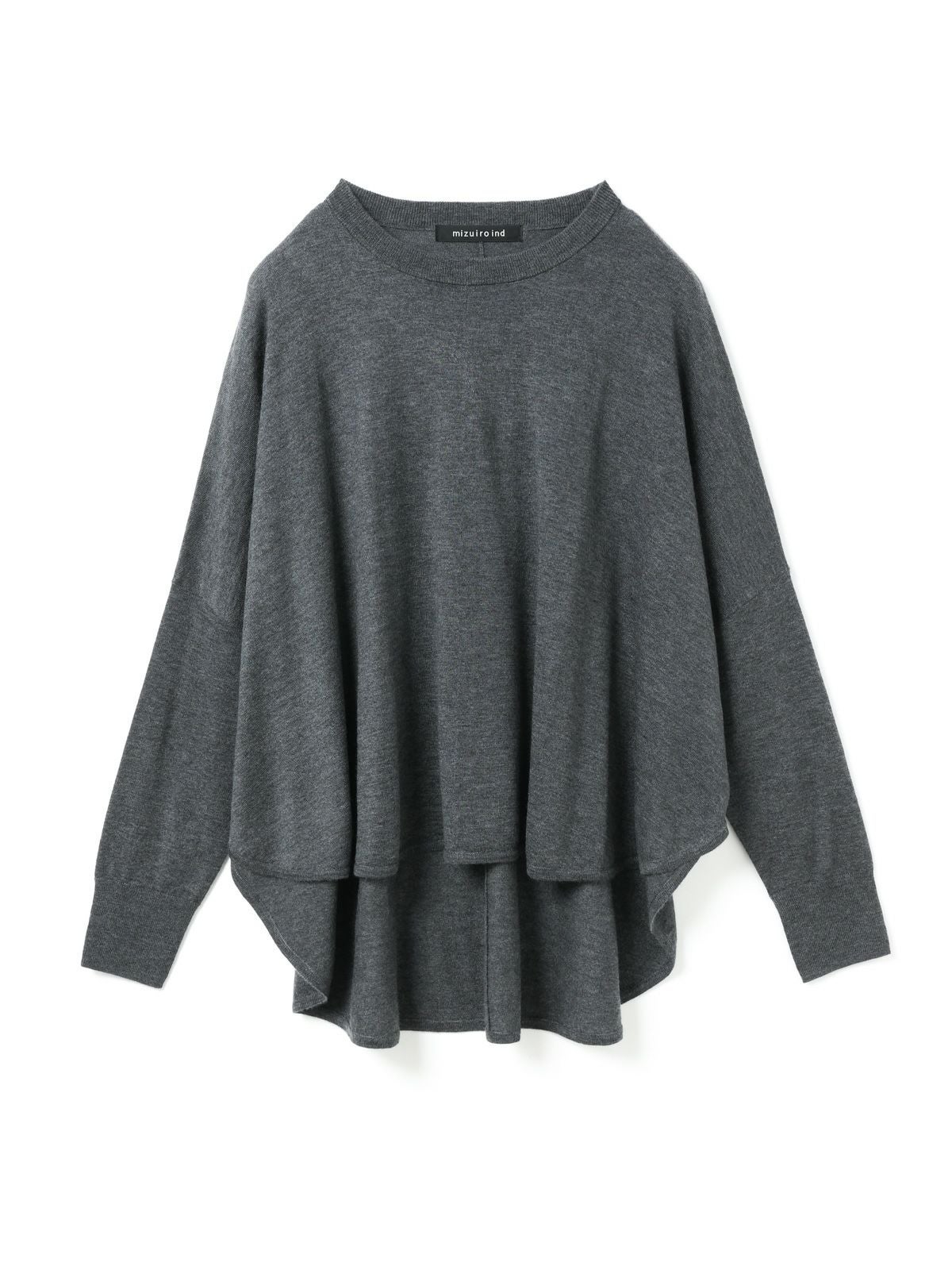 mizuiro ind フロントシームコクーンプルオーバー｜ MARcourt ONLINE