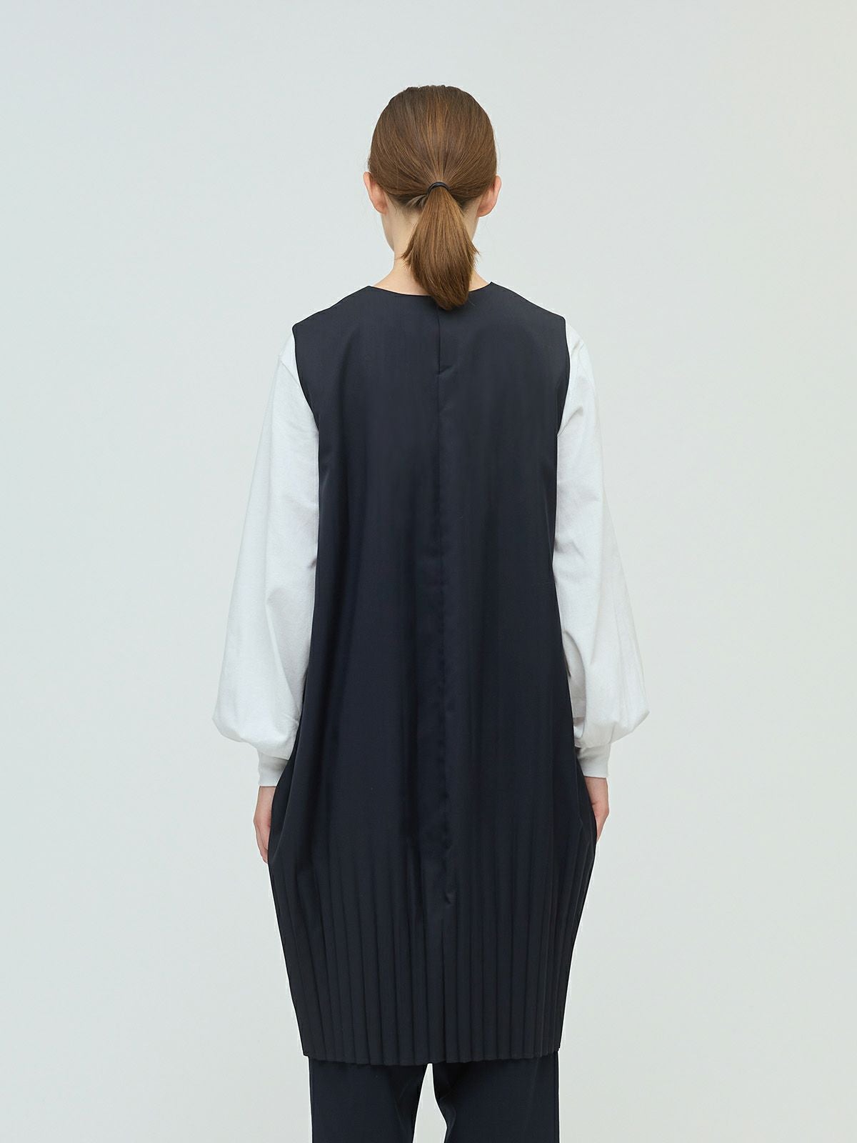 mizuiro ind プリーツヘムノースリーブワンピース｜ MARcourt ONLINE