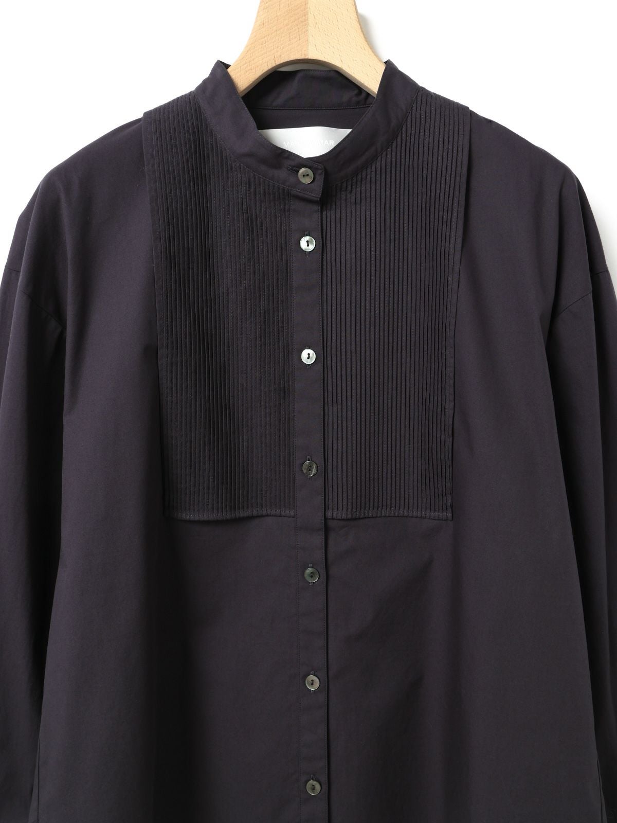 MARMARMAR スタンドカラーピンタックシャツ| MARcourt ONLINE STORE MARMARMAR スタンドカラーピンタックシャツ| MARcourt ONLINE STORE