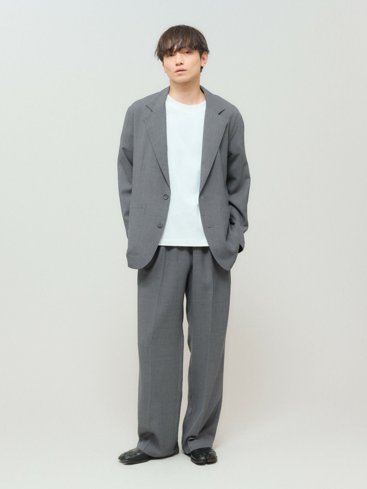 MIDIUMISOLID Men's パッチポケットシャツジャケット｜ MARcourt