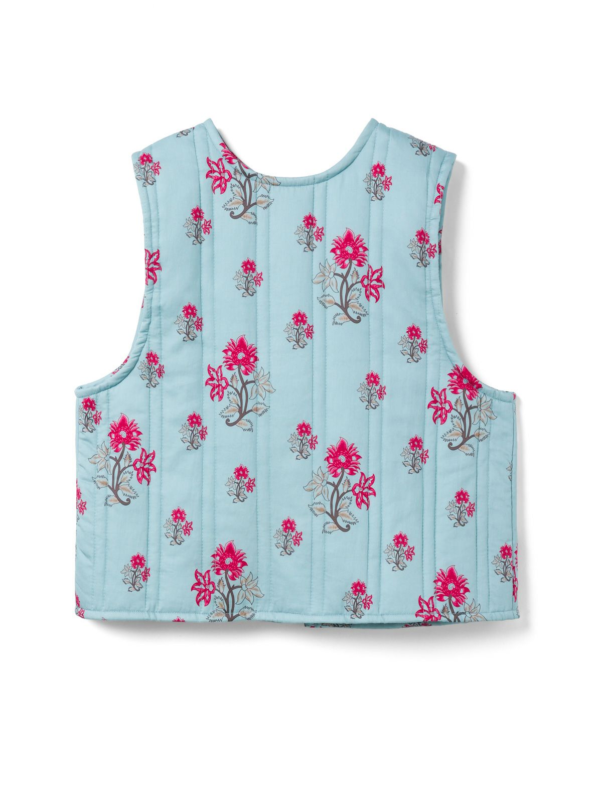 mizuiro ind 2WAYプリントキルティングベスト｜ MARcourt ONLINE STORE