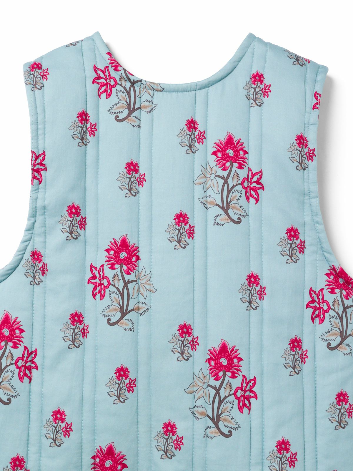 mizuiro ind 2WAYプリントキルティングベスト｜ MARcourt ONLINE STORE