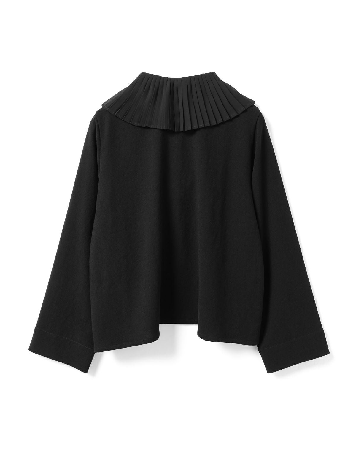mizuiro ind プリーツカラーシャツプルオーバー｜ MARcourt ONLINE