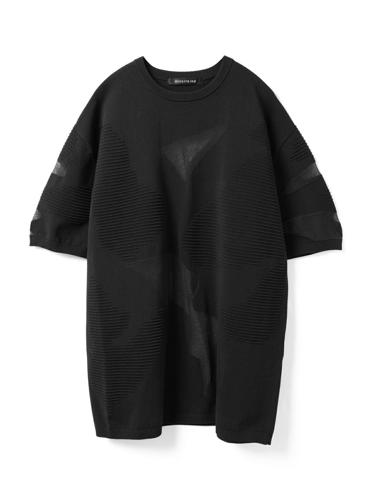 mizuiro ind シアーパターンチュニック｜ MARcourt ONLINE STORE