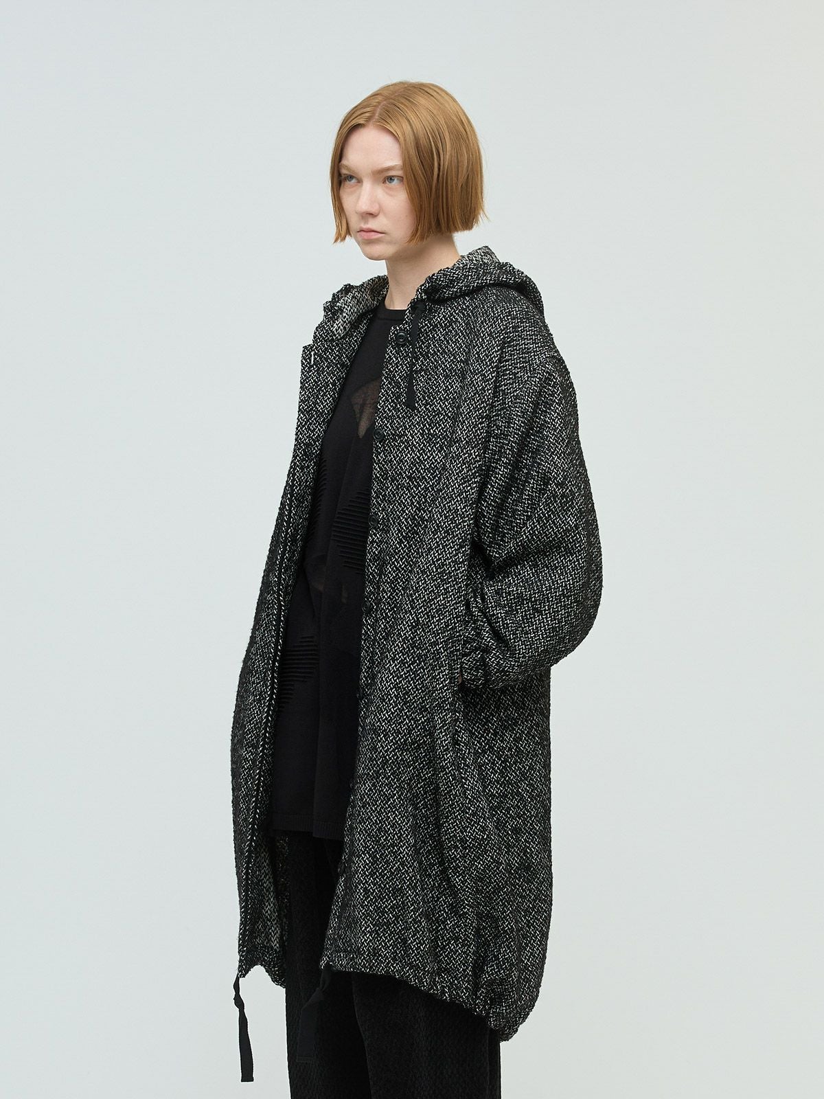 mizuiro ind ウールブレンドフードコート｜ MARcourt ONLINE STORE