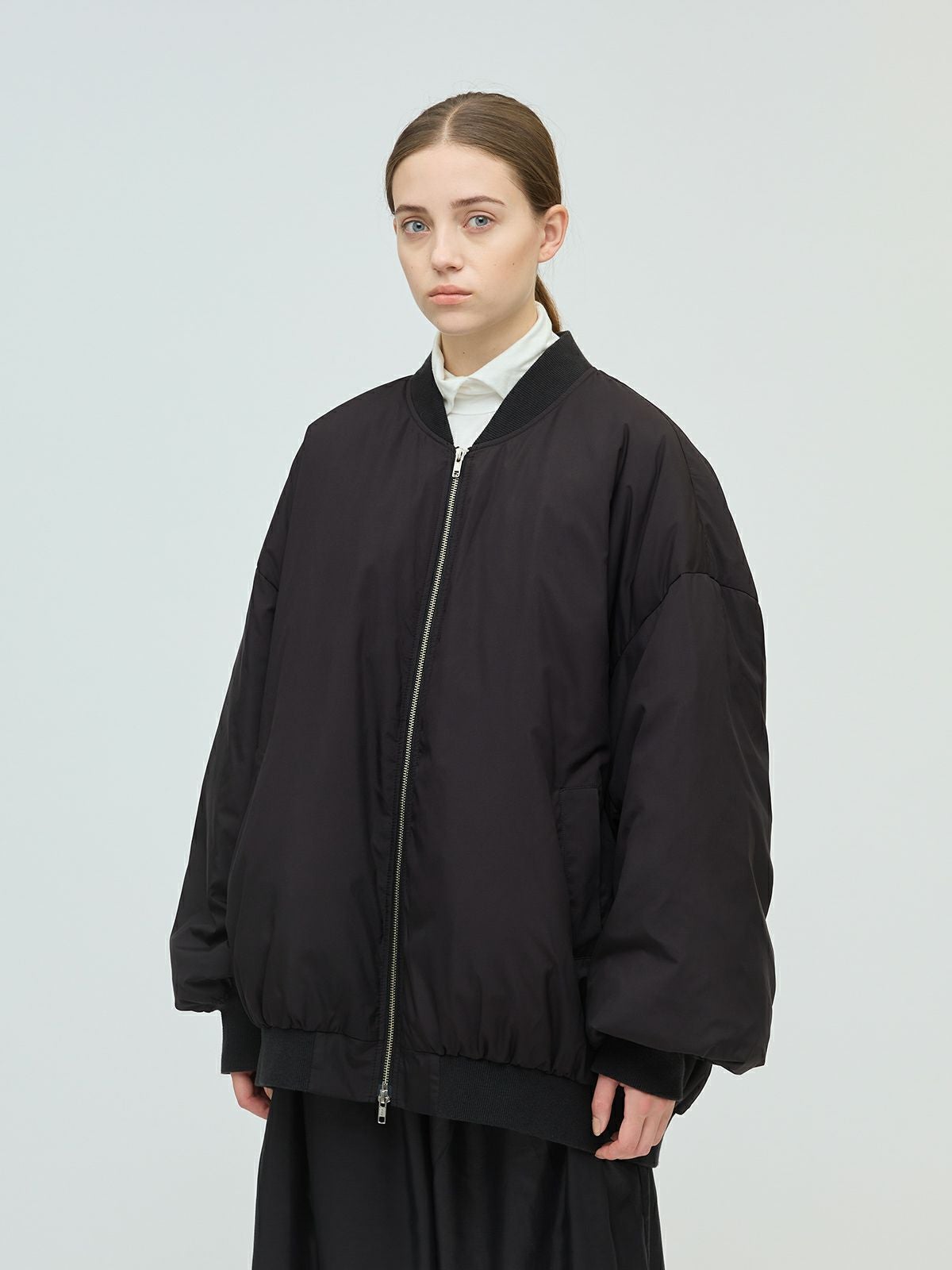 mizuiro ind ワイドジップダウンブルゾン｜ MARcourt ONLINE STORE