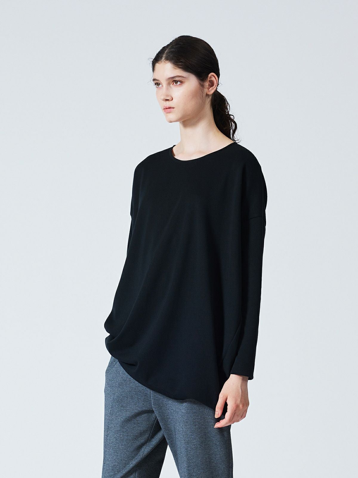 mizuiro ind クルーネックコクーンプルオーバー｜ MARcourt ONLINE