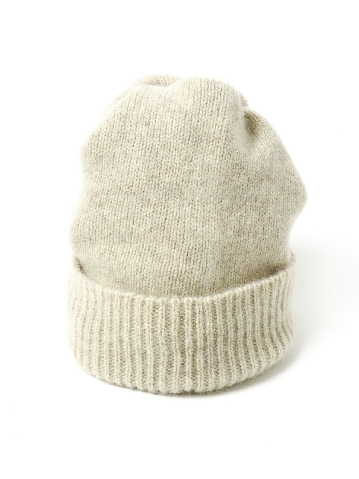 3/9(月)正午販売終了】mature ha ヤクウールプリーツニットキャップ