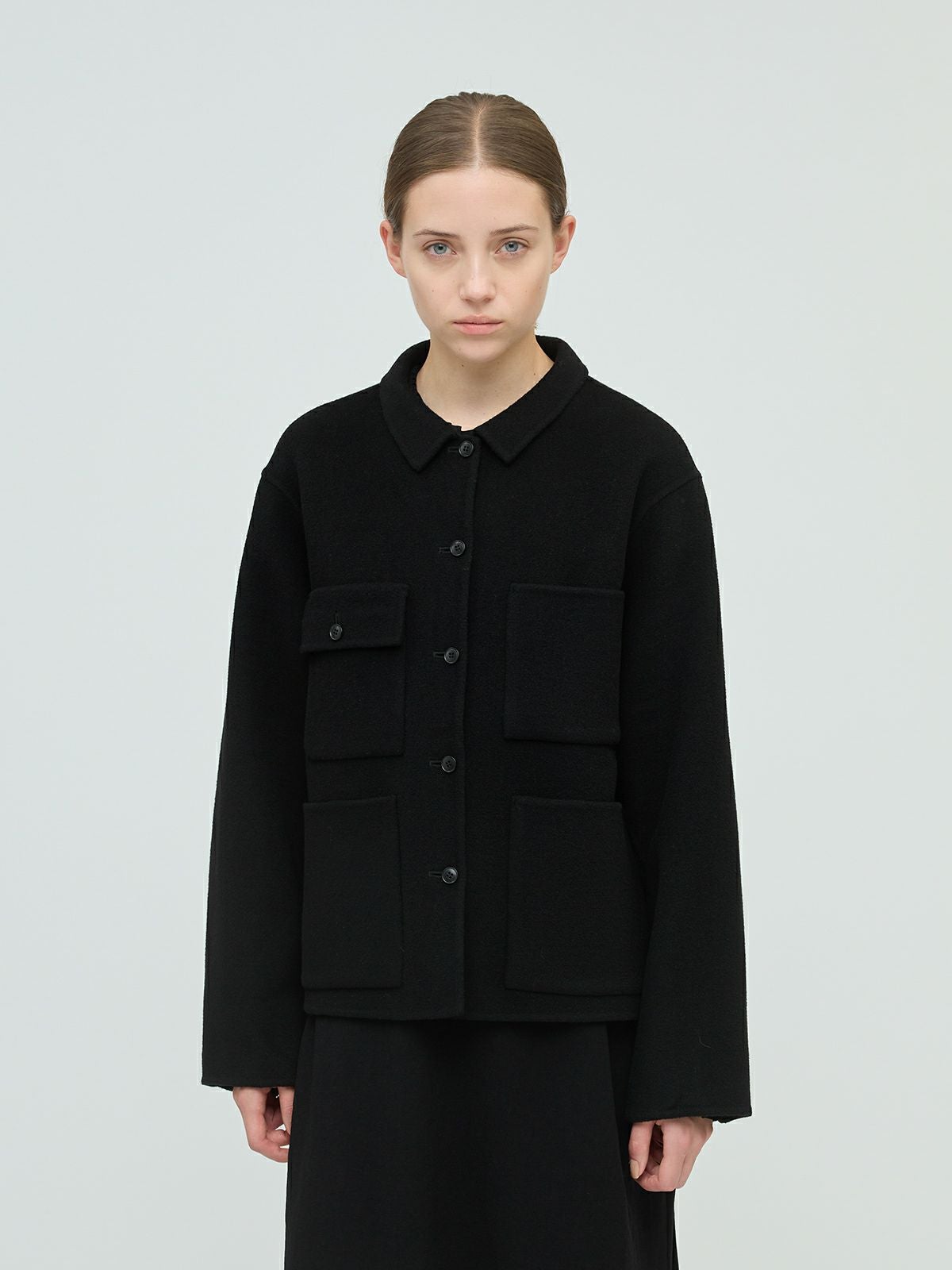 mizuiro ind バックボアシャツジャケット｜ MARcourt ONLINE STORE