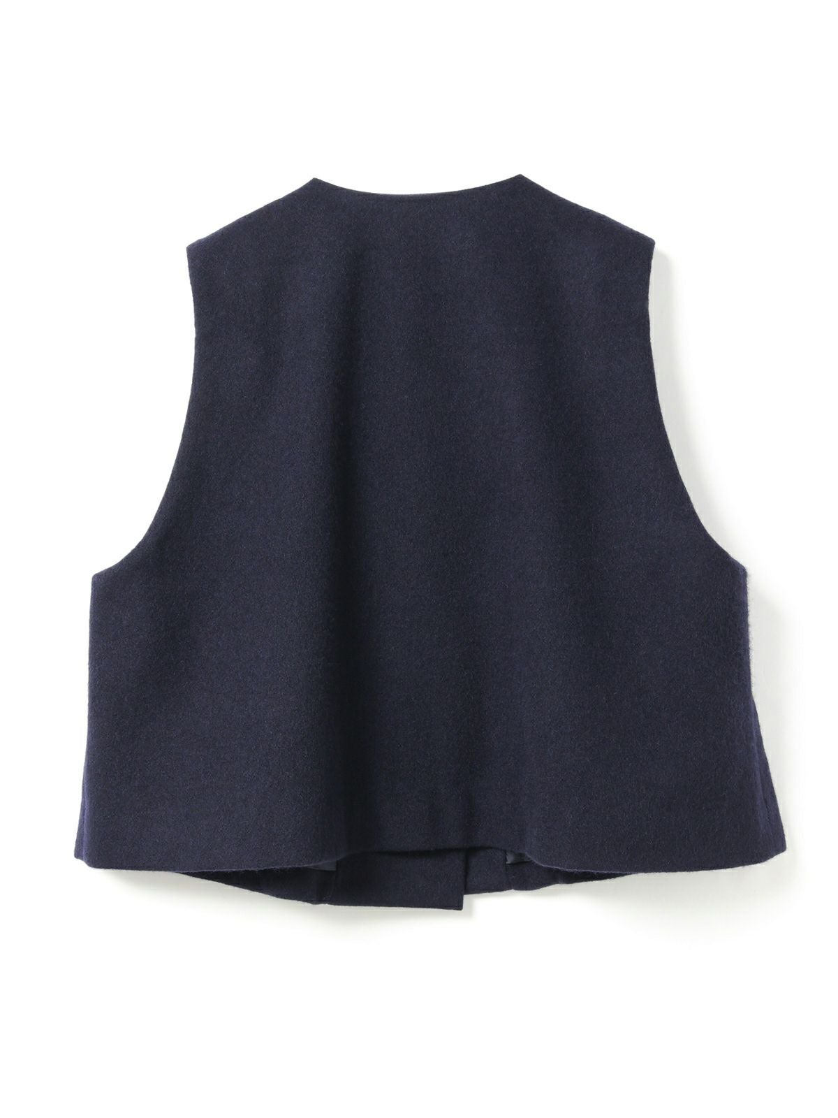 mizuiro ind ポケット付きクルーネックベスト｜ MARcourt ONLINE STORE