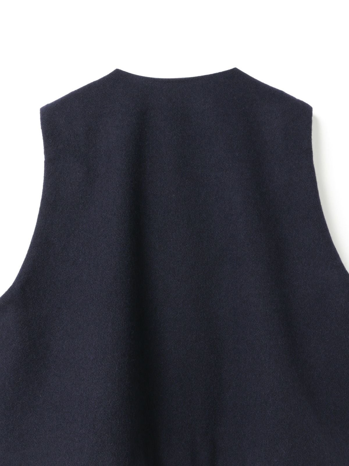 mizuiro ind ポケット付きクルーネックベスト｜ MARcourt ONLINE STORE