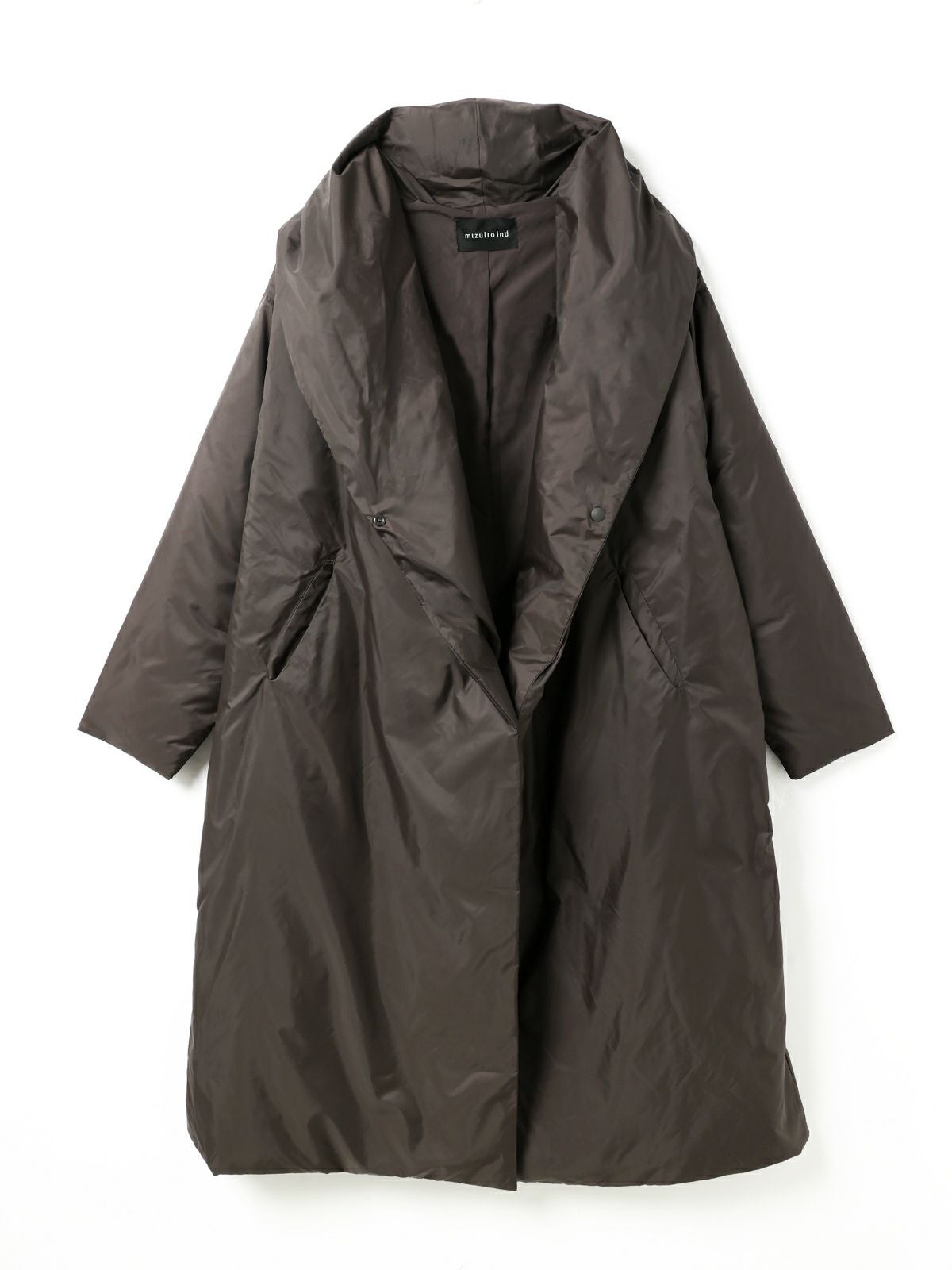 mizuiro ind ドレープライトダウンコート｜ MARcourt ONLINE STORE