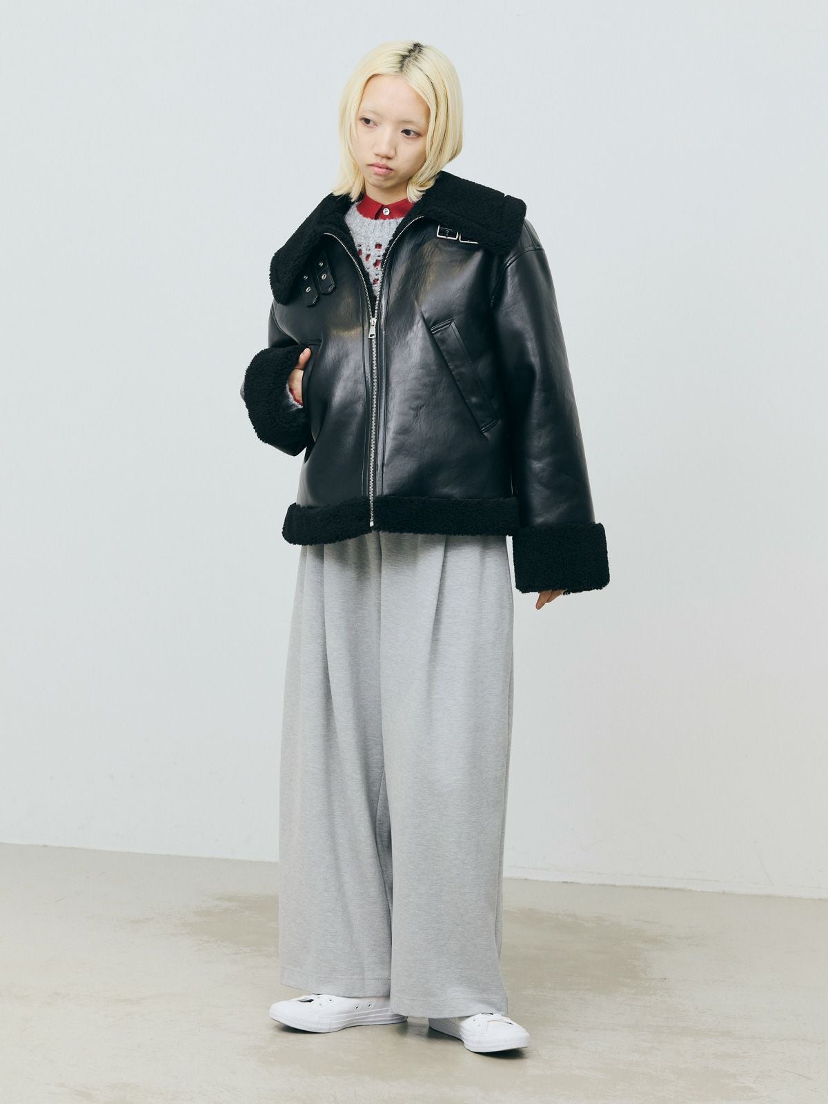 MARMARMAR フェイクムートンジャケット｜ MARcourt ONLINE STORE