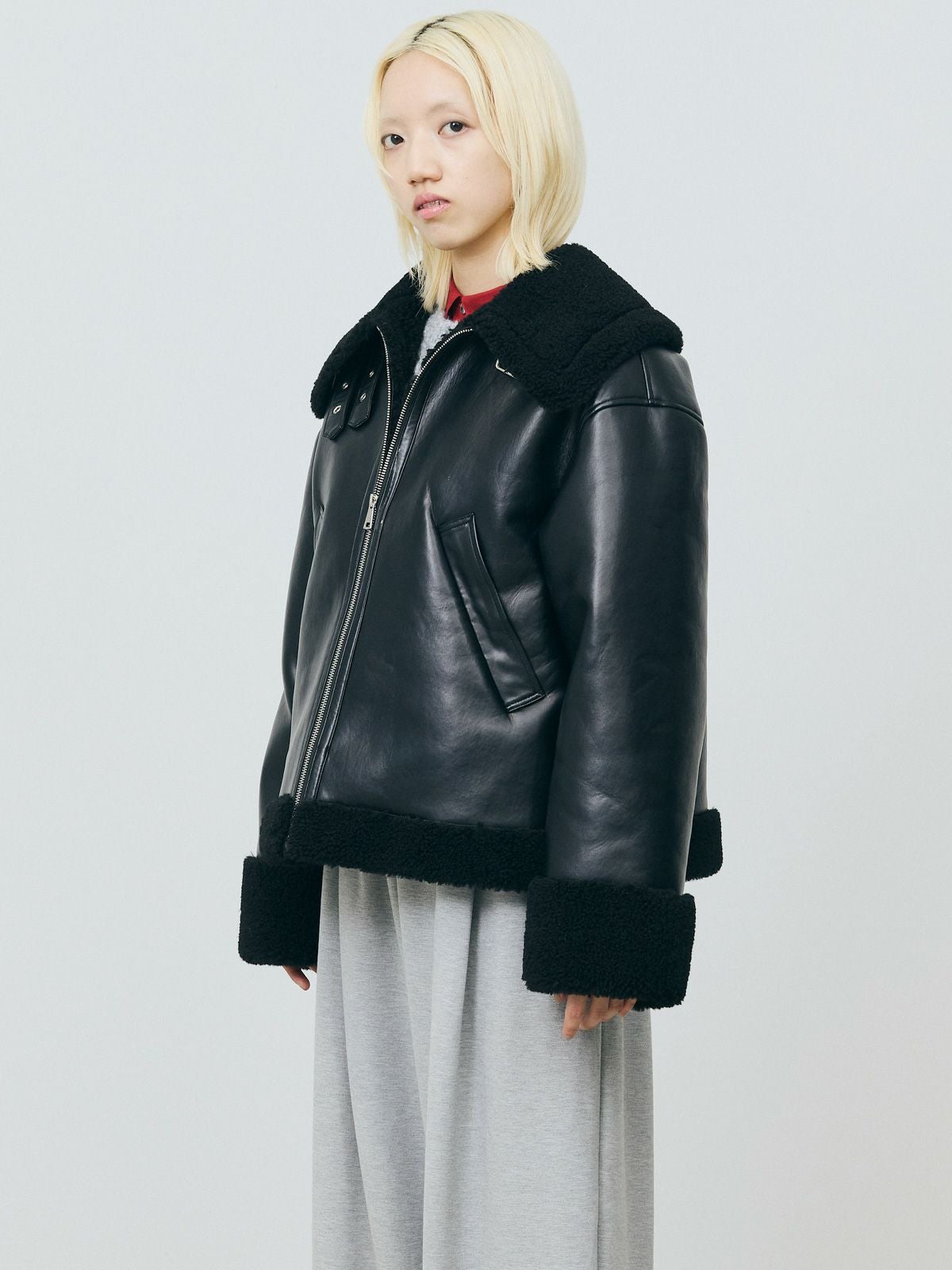 MARMARMAR フェイクムートンジャケット｜ MARcourt ONLINE STORE