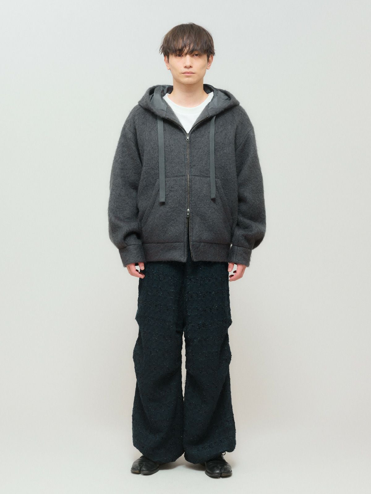 3/9(月)正午販売終了】MIDIUMISOLID Men's シャギージップアップ