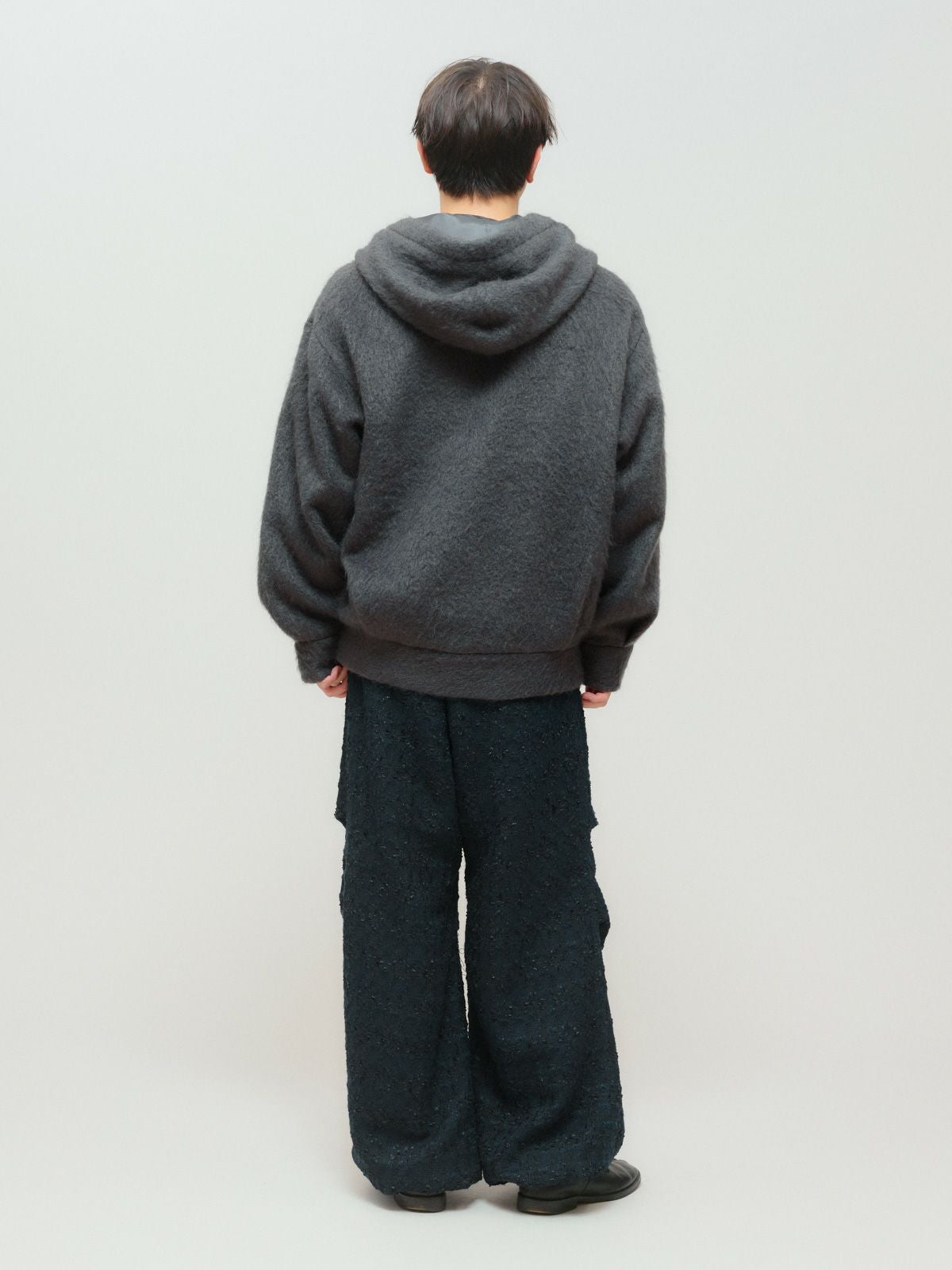 MIDIUMISOLID Men's シャギージップアップパーカー｜ MARcourt ONLINE