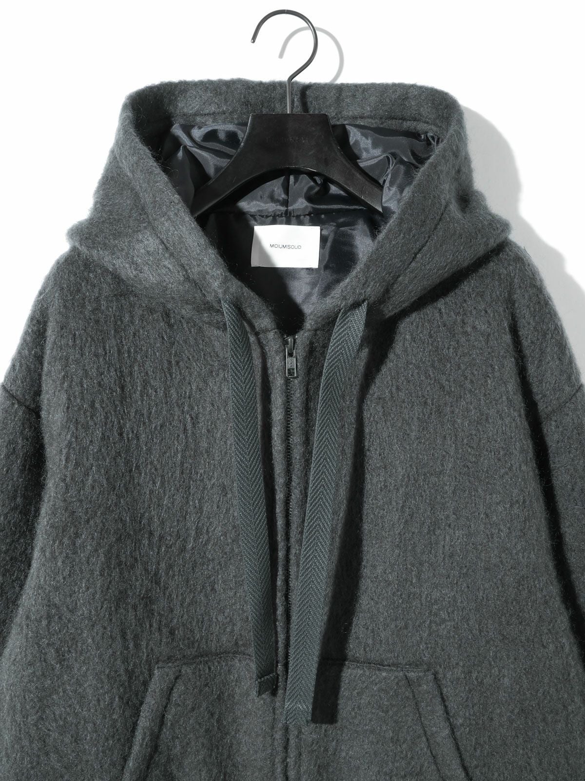 3/9(月)正午販売終了】MIDIUMISOLID Men's シャギージップアップ