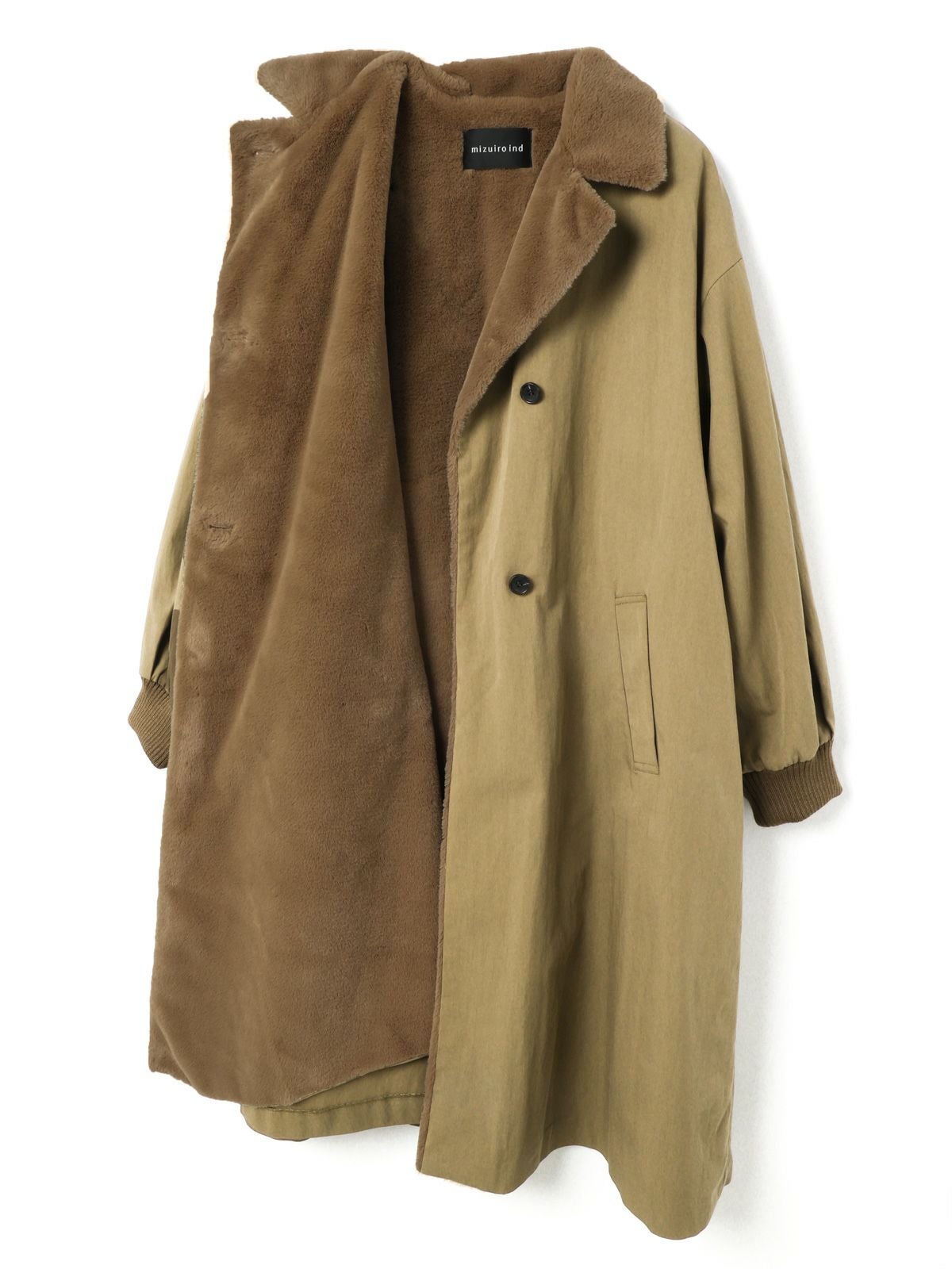 mizuiro ind バックボアコート｜ MARcourt ONLINE STORE - マーコート